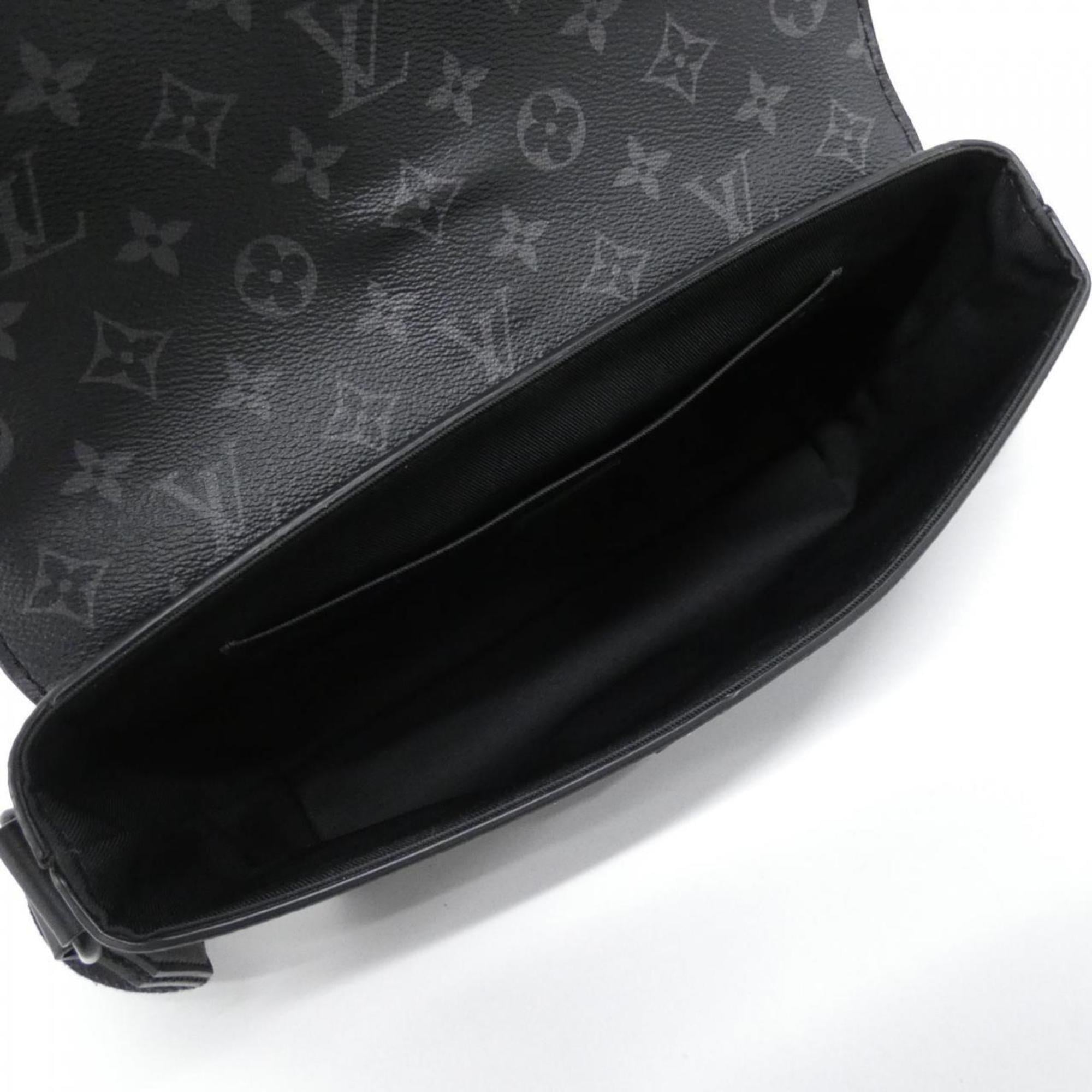 Louis Vuitton Black Monogram Eclipse Monogram Eclipse Coated Canvas Shoulder Bag (Pre-Owned)