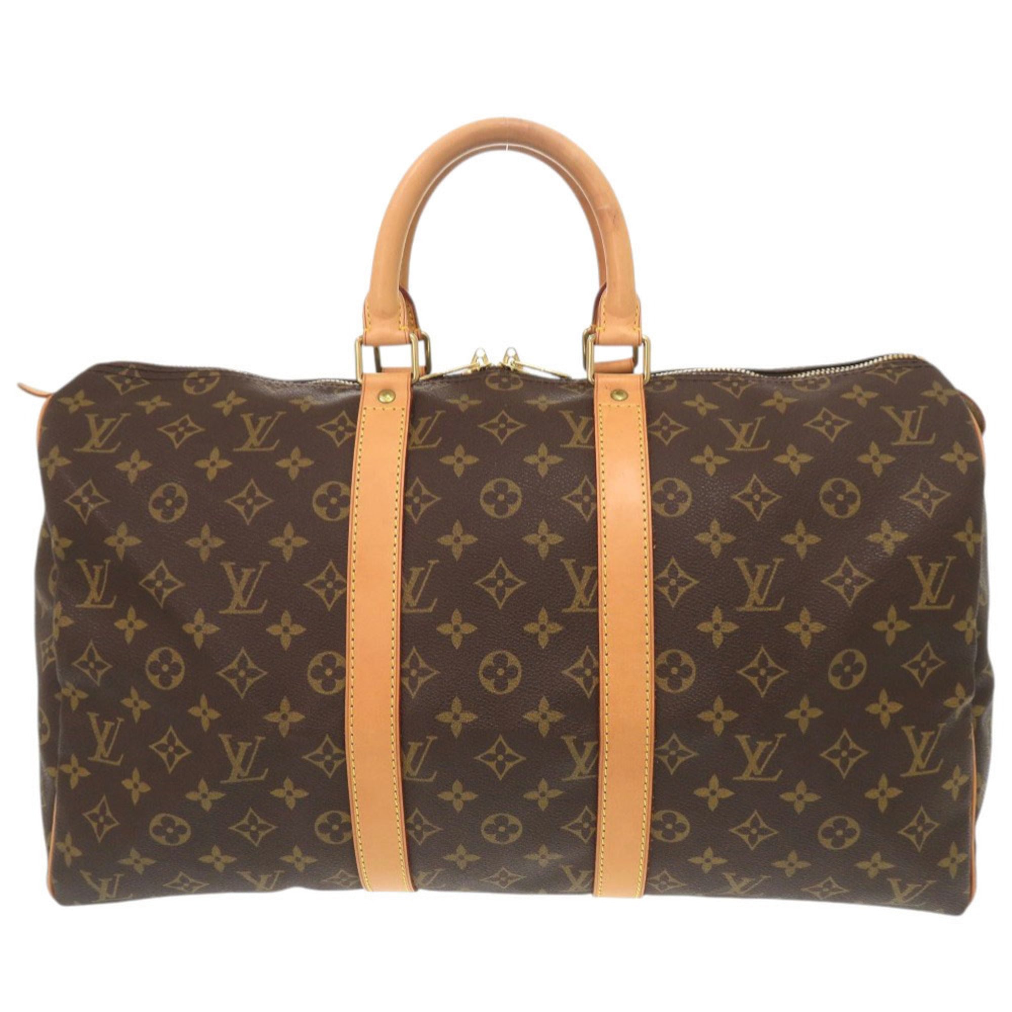 Louis Vuitton Brown Monogram Monogram Boston Bag (Pre-Owned)