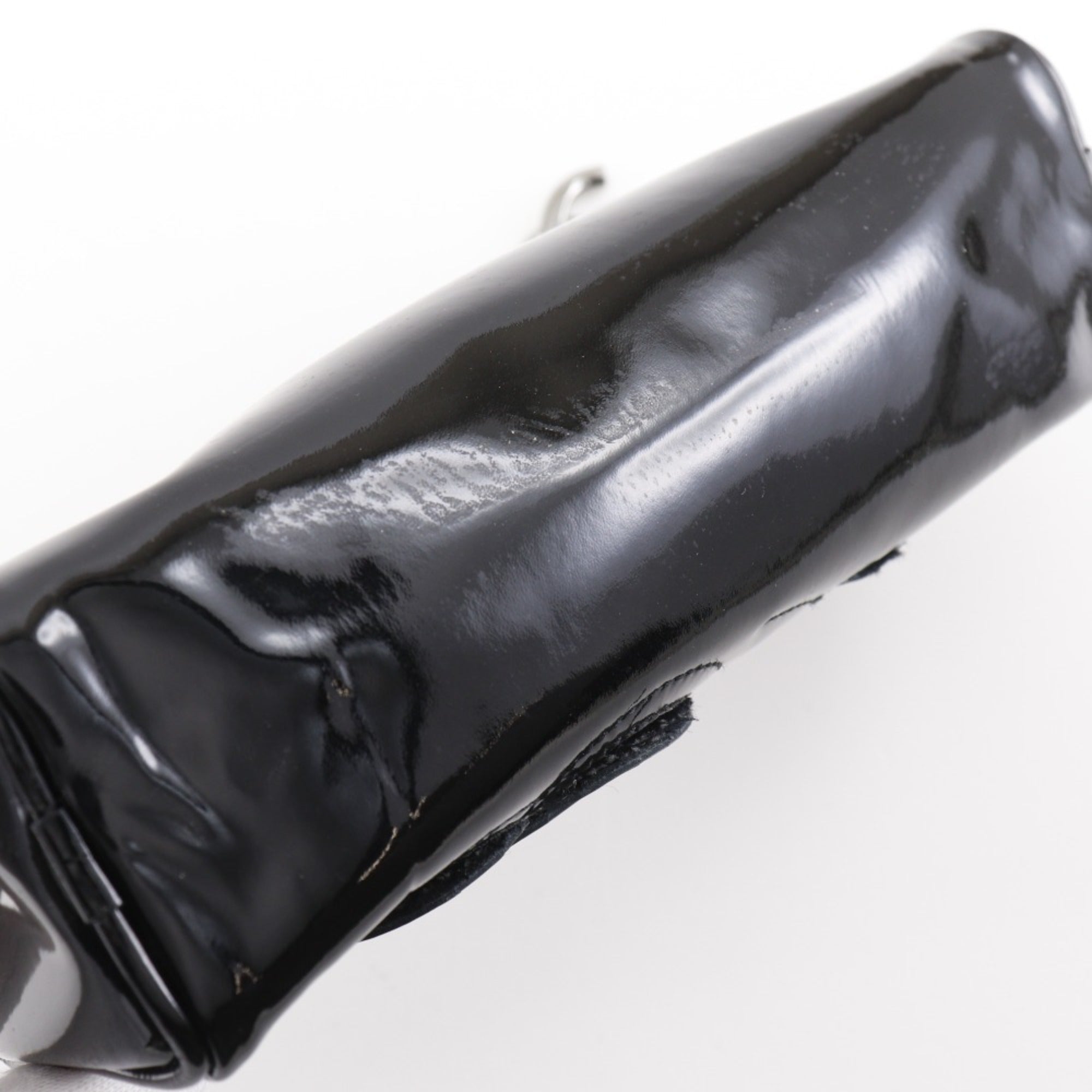 Chanel Black Leather Pouch (Pre-Owned)