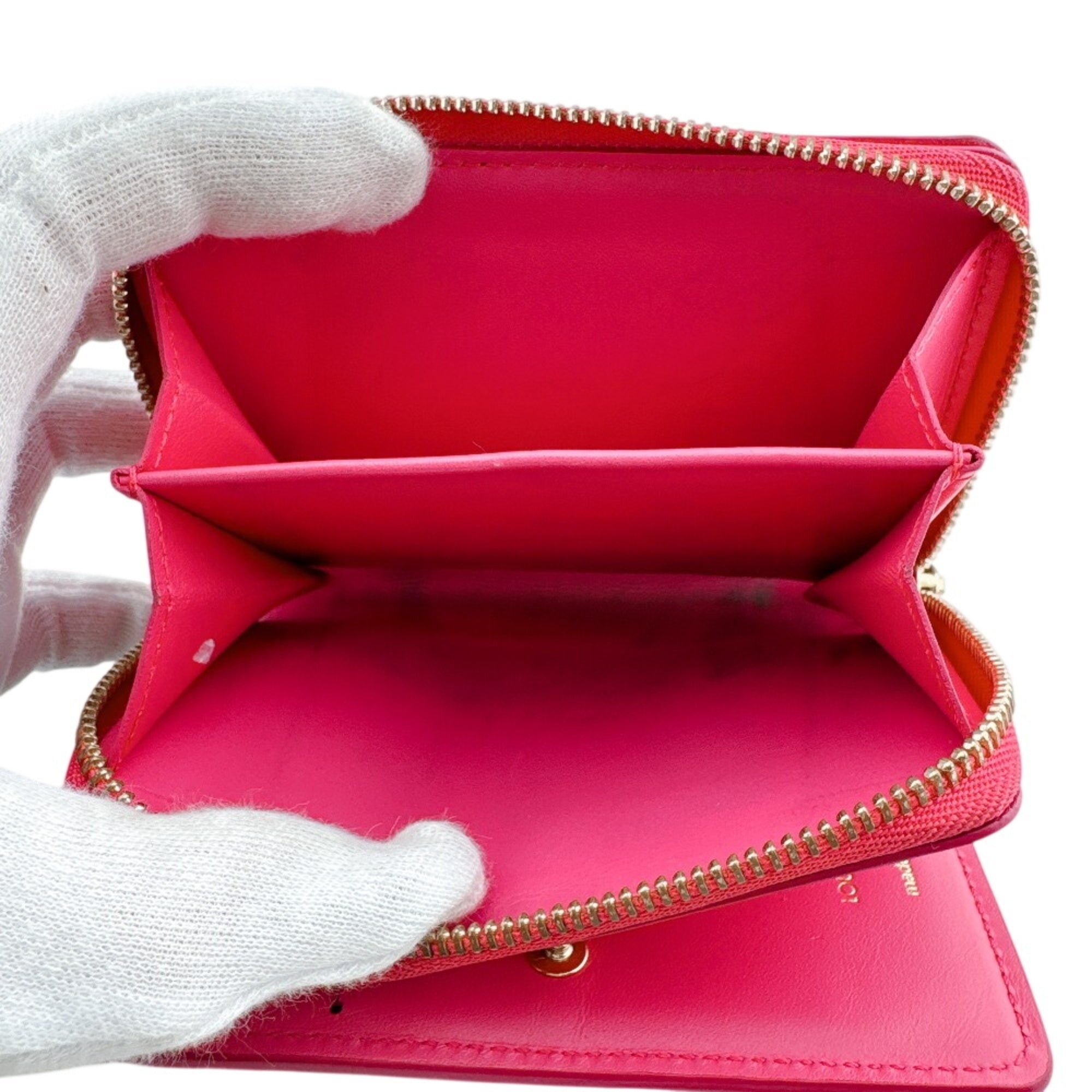 Louis Vuitton Pink Leather Wallet (Bi-Fold) (Pre-Owned)