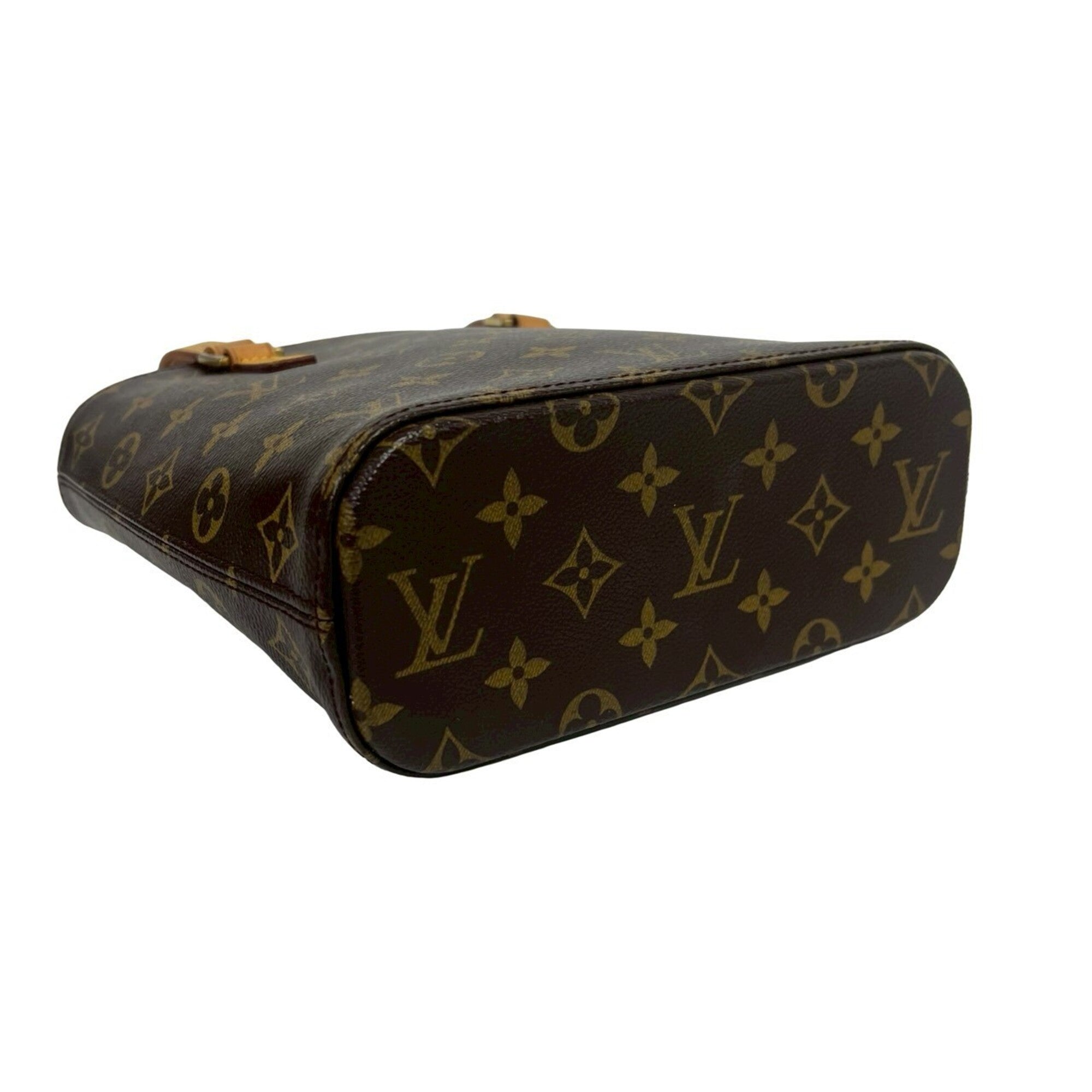 Louis Vuitton Brown Pvc Leather Handbag Tote Bag (Pre-Owned)