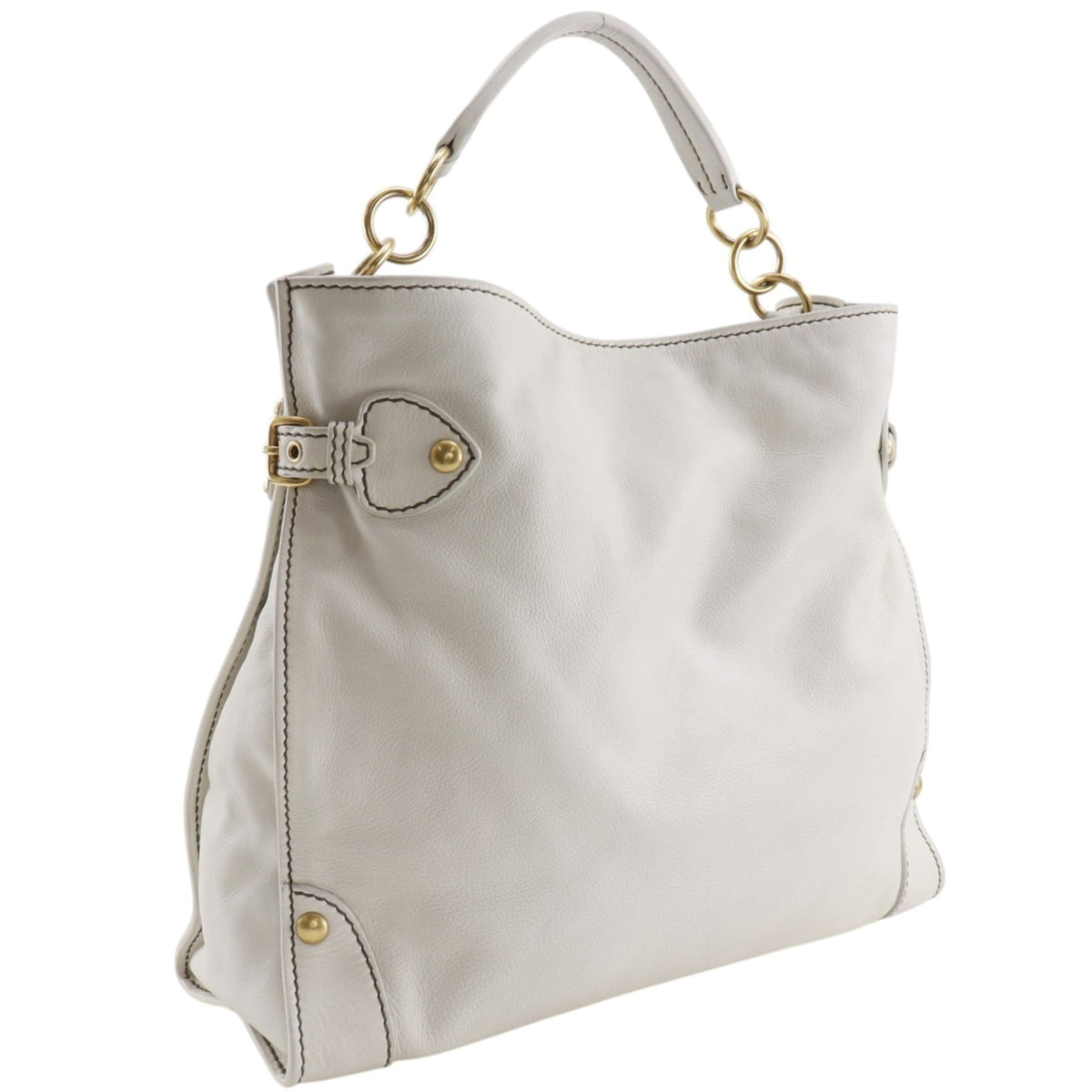 Miu Miu Leather Shoulder Bag (Pre-Owned)