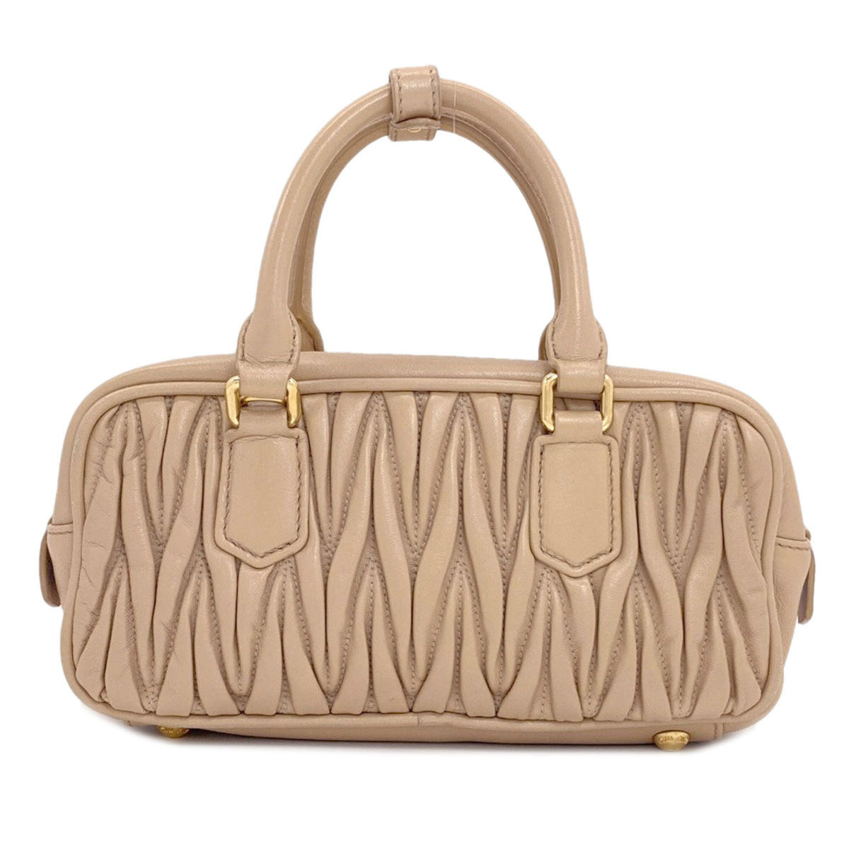 Miu Miu Brown Leather Handbag (Pre-Owned)