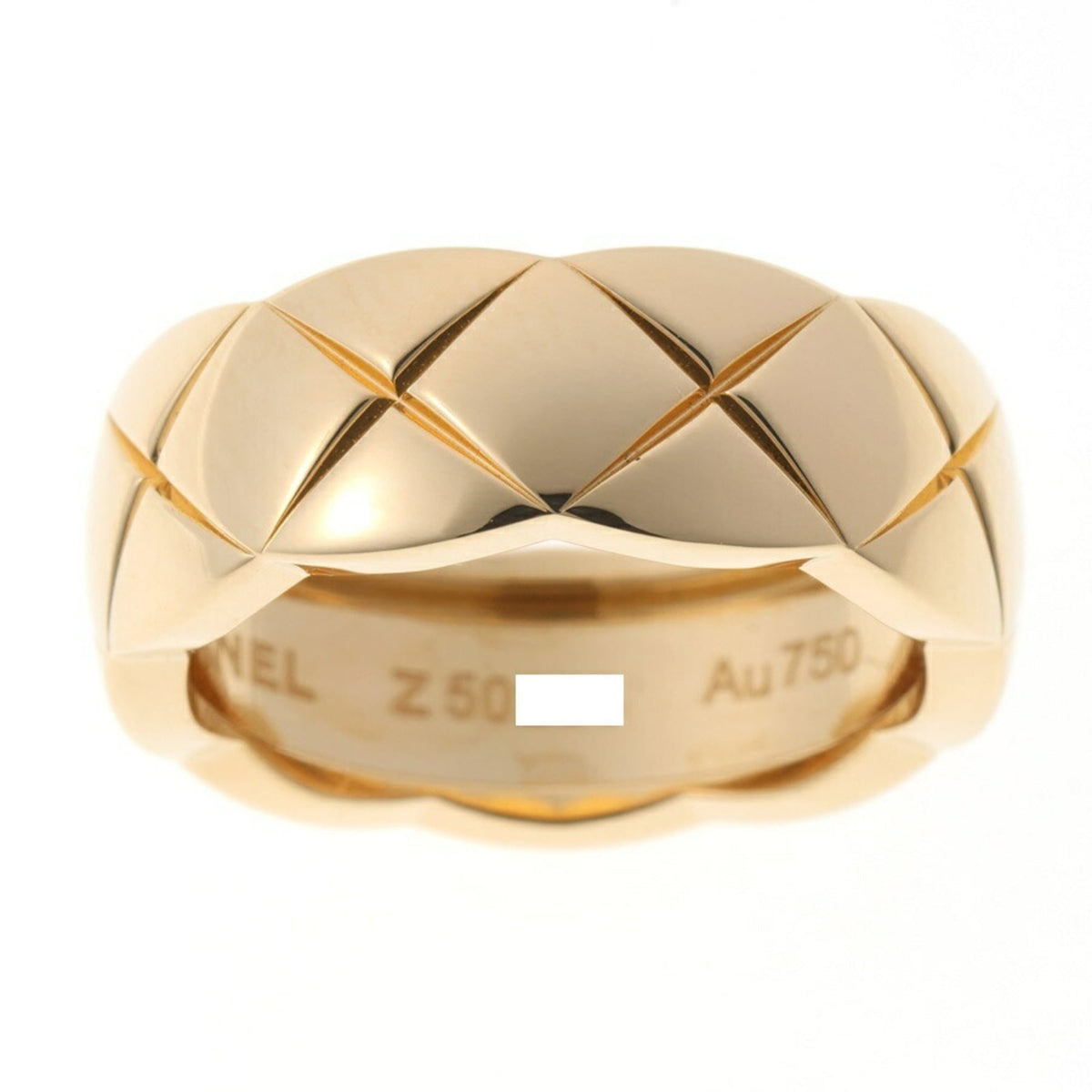 Chanel Yellow Gold Yellow Gold (18K) Band Ring (Pre-Owned)