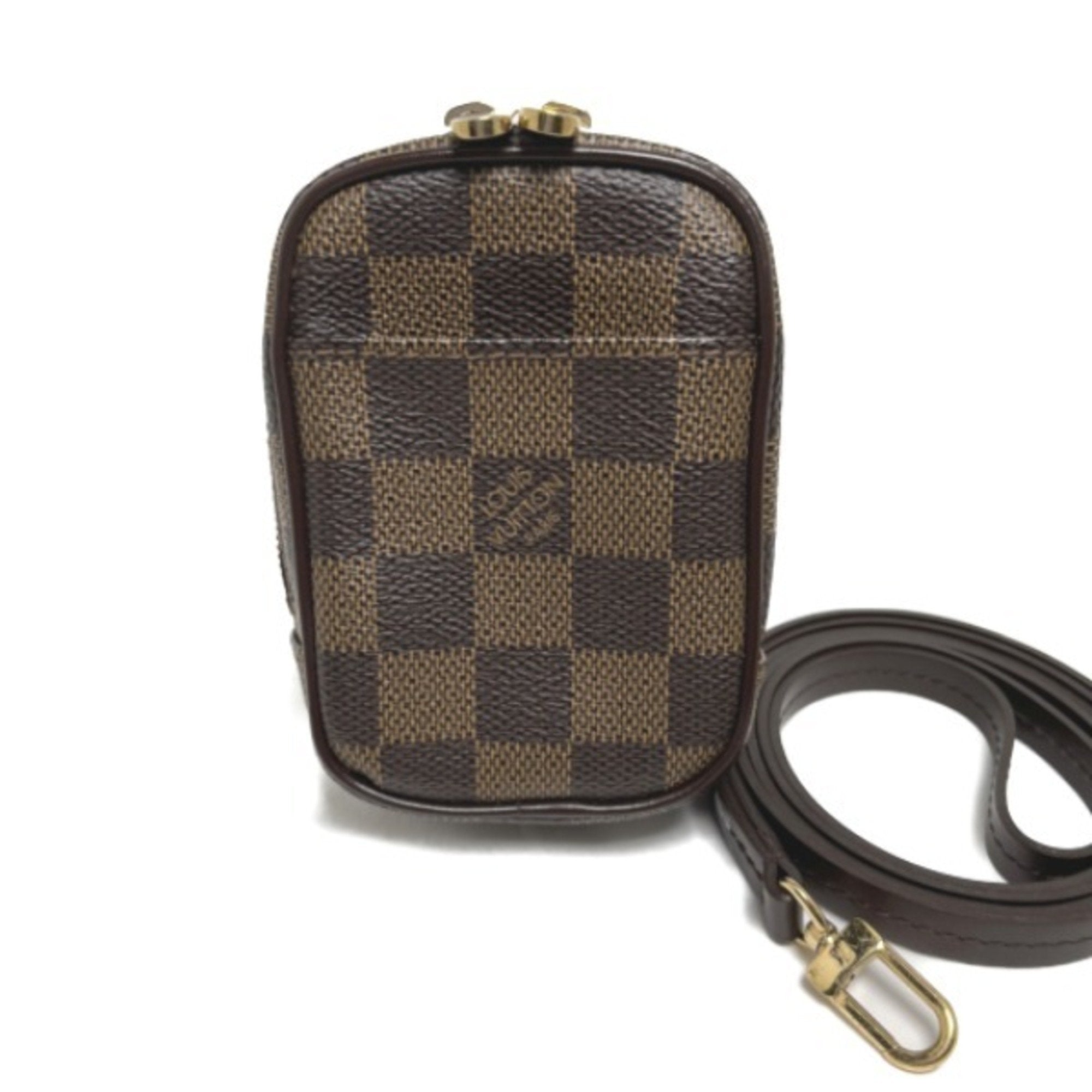 Louis Vuitton Brown Damier Canvas Pouch (Pre-Owned)