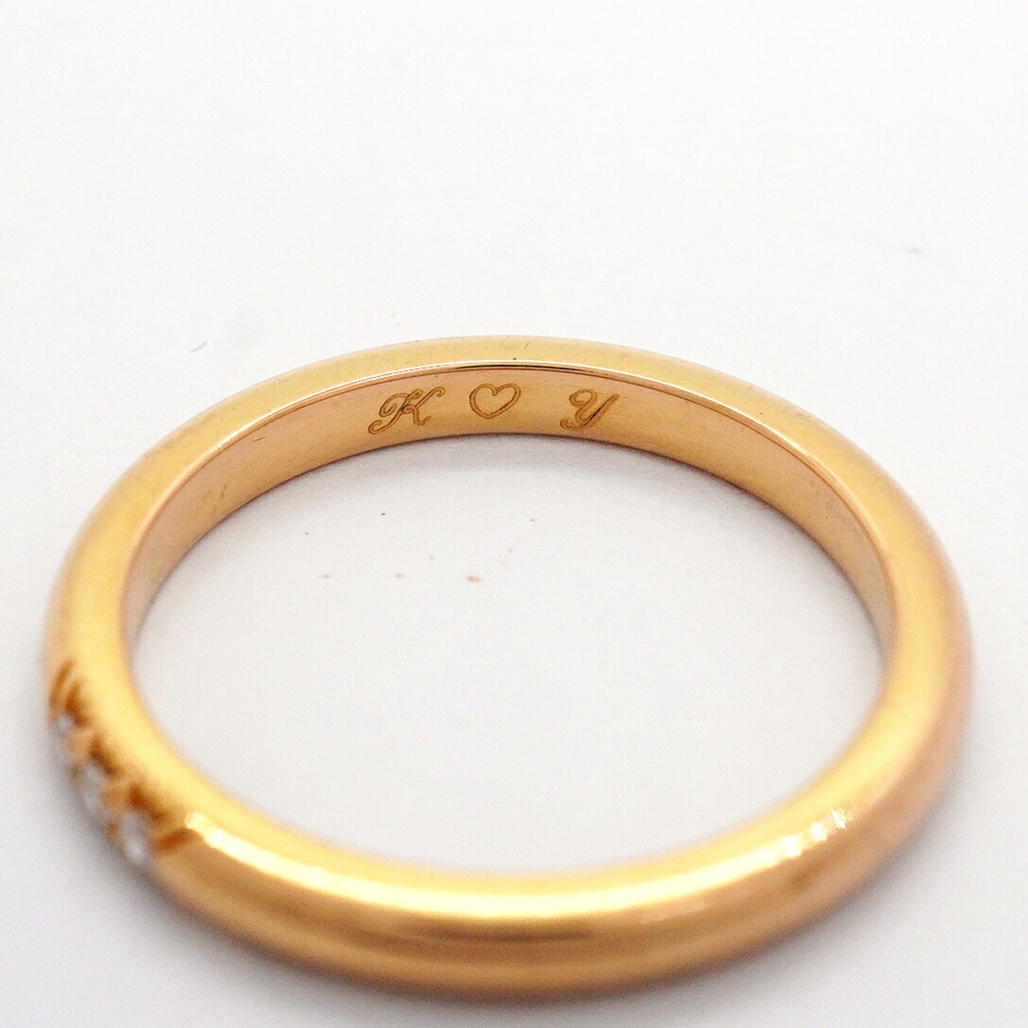 Tiffany Pink Gold (18K) Band Ring (Pre-Owned)