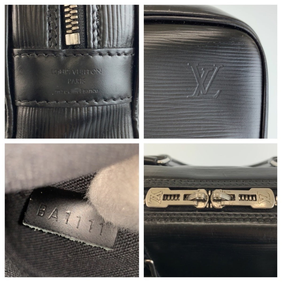 Louis Vuitton Epi Black Leather Briefcase (Pre-Owned)