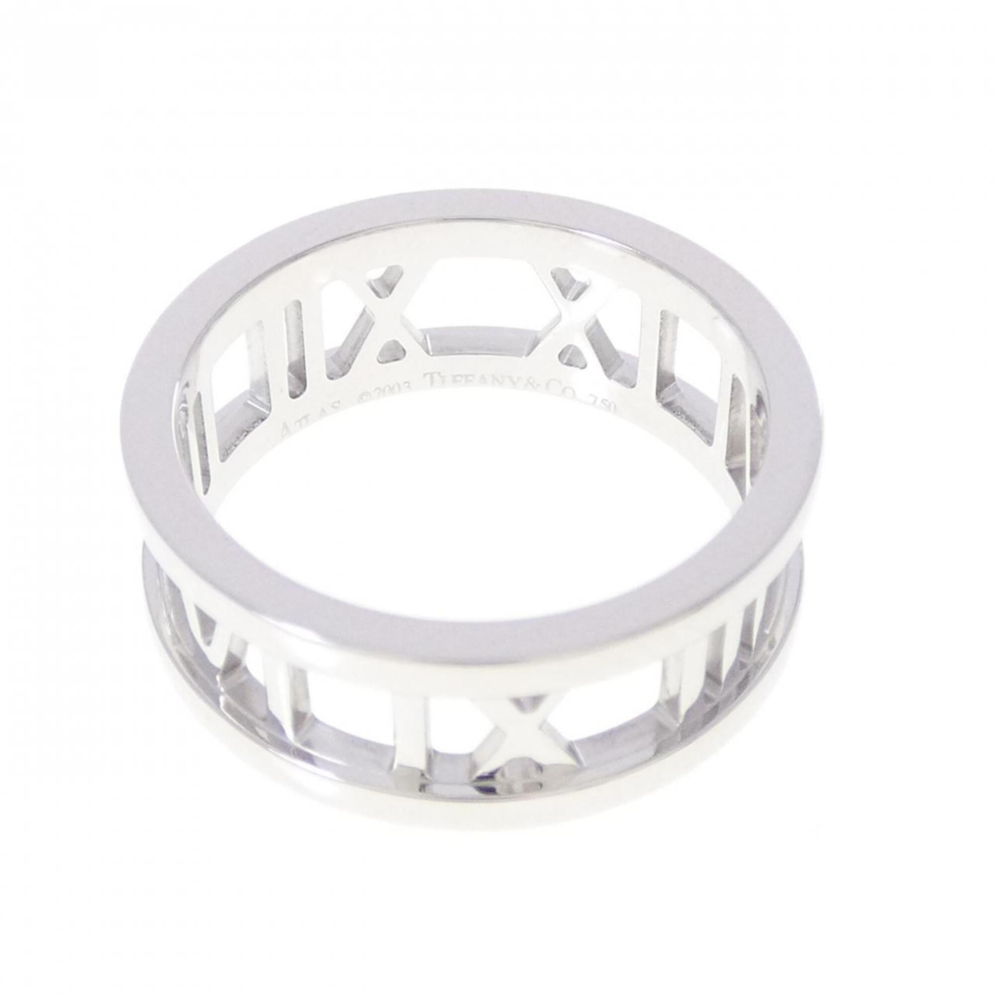 Tiffany White Gold White Gold (18K) Band Ring (Pre-Owned)