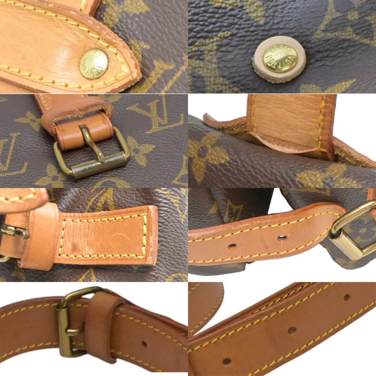 Louis Vuitton Brown Monogram Shoulder Bag (Pre-Owned)