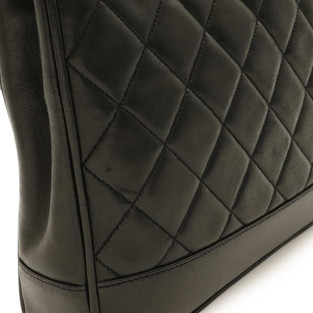 Chanel Black Shoulder Bag Tote Bag (Pre-Owned)