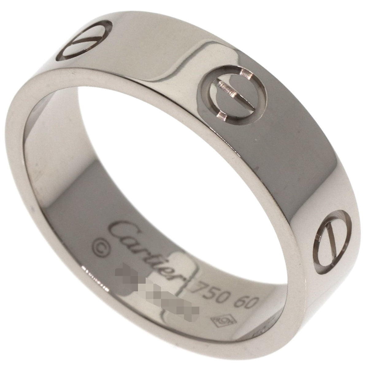 Cartier White Gold (18K) Band Ring (Pre-Owned)