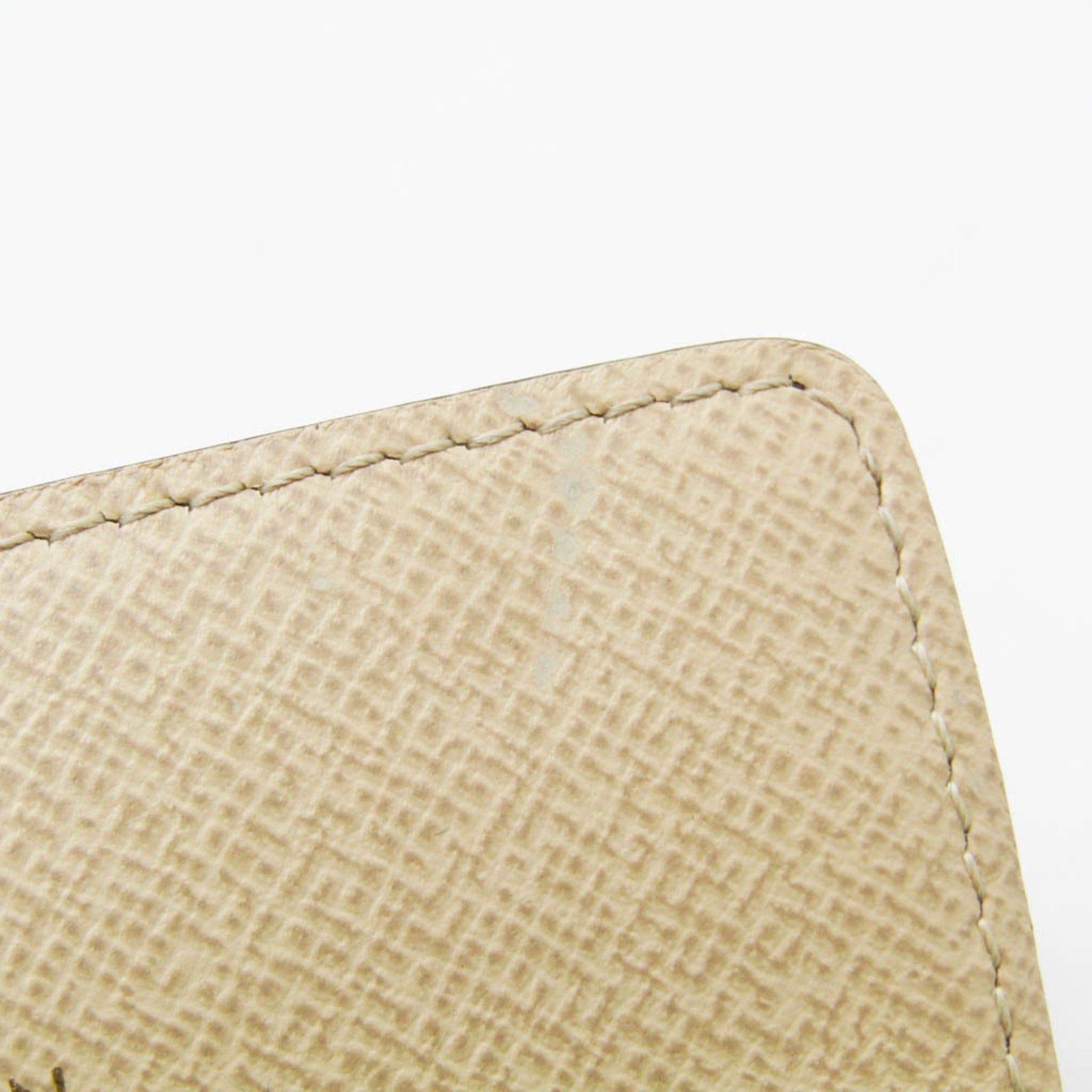 Louis Vuitton Monogram Dentelle Gold Brown Monogram Coin Purse/Coin Case (Pre-Owned)