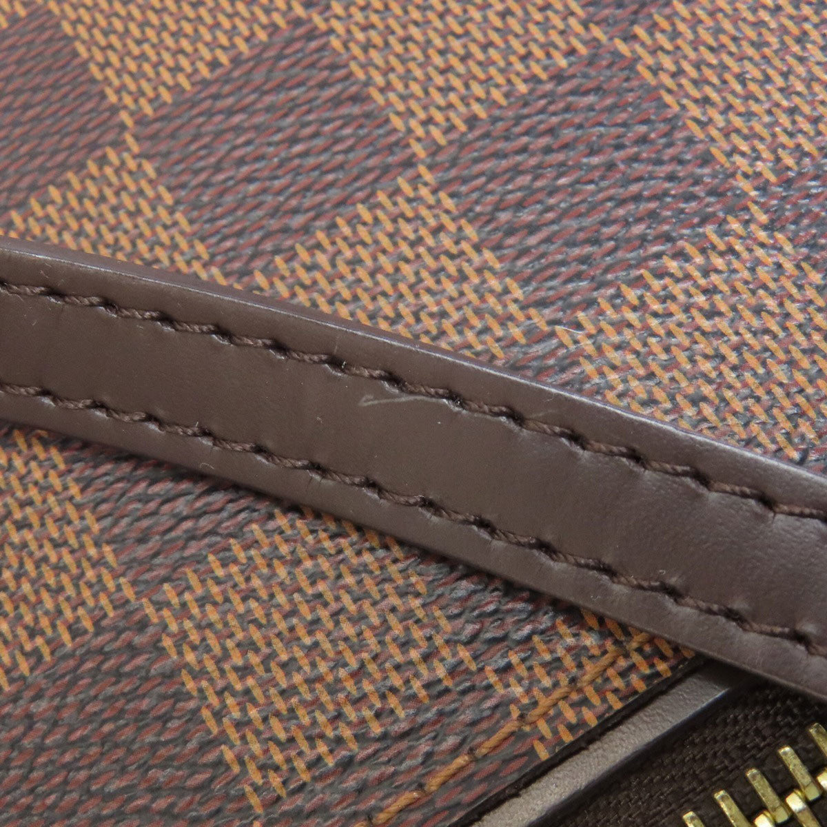 Louis Vuitton Damier Canvas Ebene Damier Canvas Shoulder Bag (Pre-Owned)