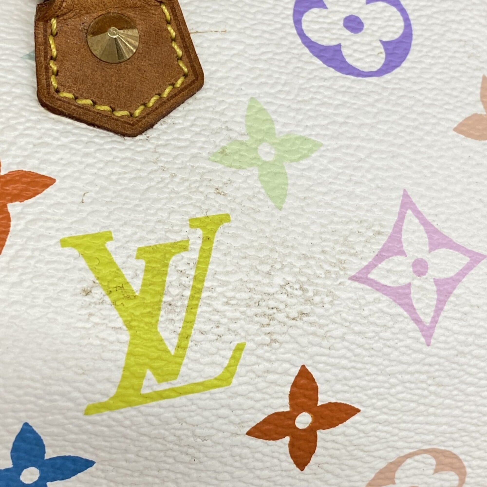 Louis Vuitton Blanc Handbag (Pre-Owned)