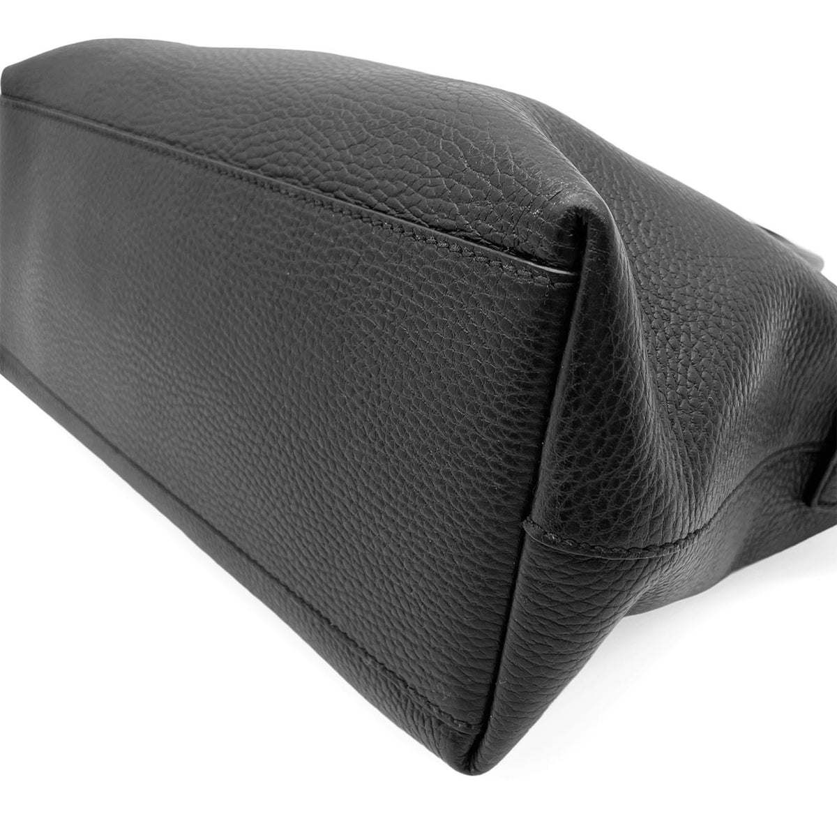 Gucci Black Leather Shoulder Bag (Pre-Owned)