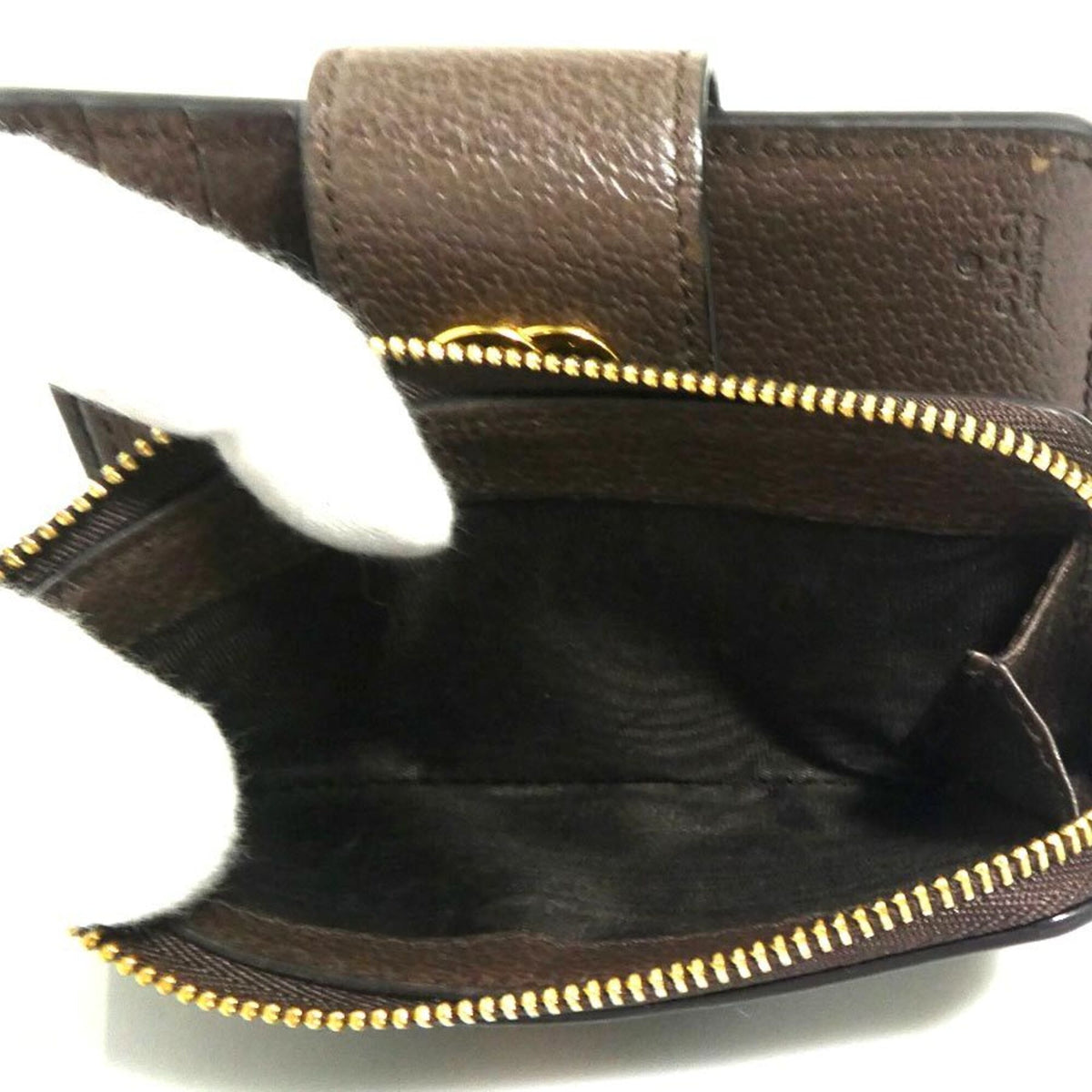 Gucci Brown Gg Supreme Wallet (Bi-Fold) (Pre-Owned)