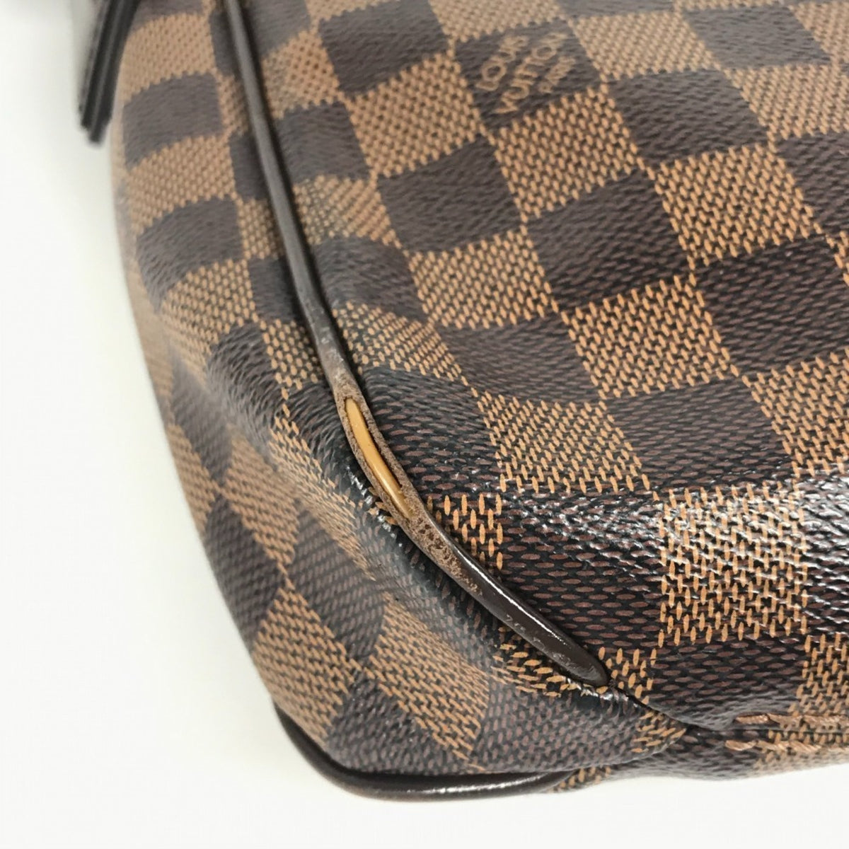 Louis Vuitton Brown Damier Canvas Ebene Damier Canvas Shoulder Bag (Pre-Owned)