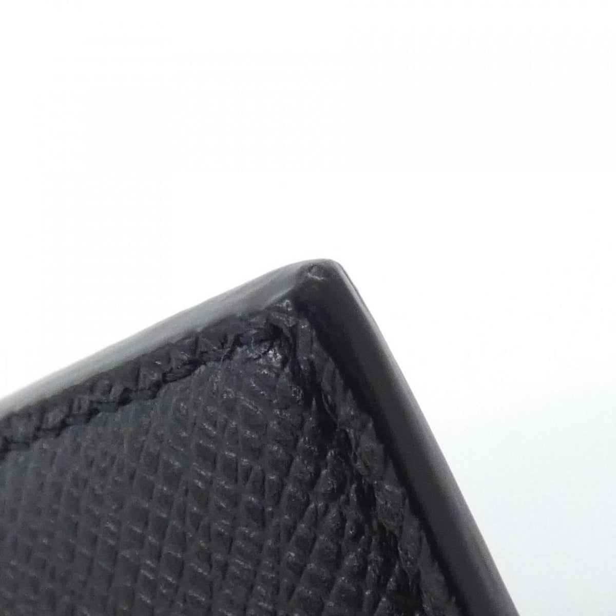 Louis Vuitton Black Leather Coin Purse/Coin Case (Pre-Owned)