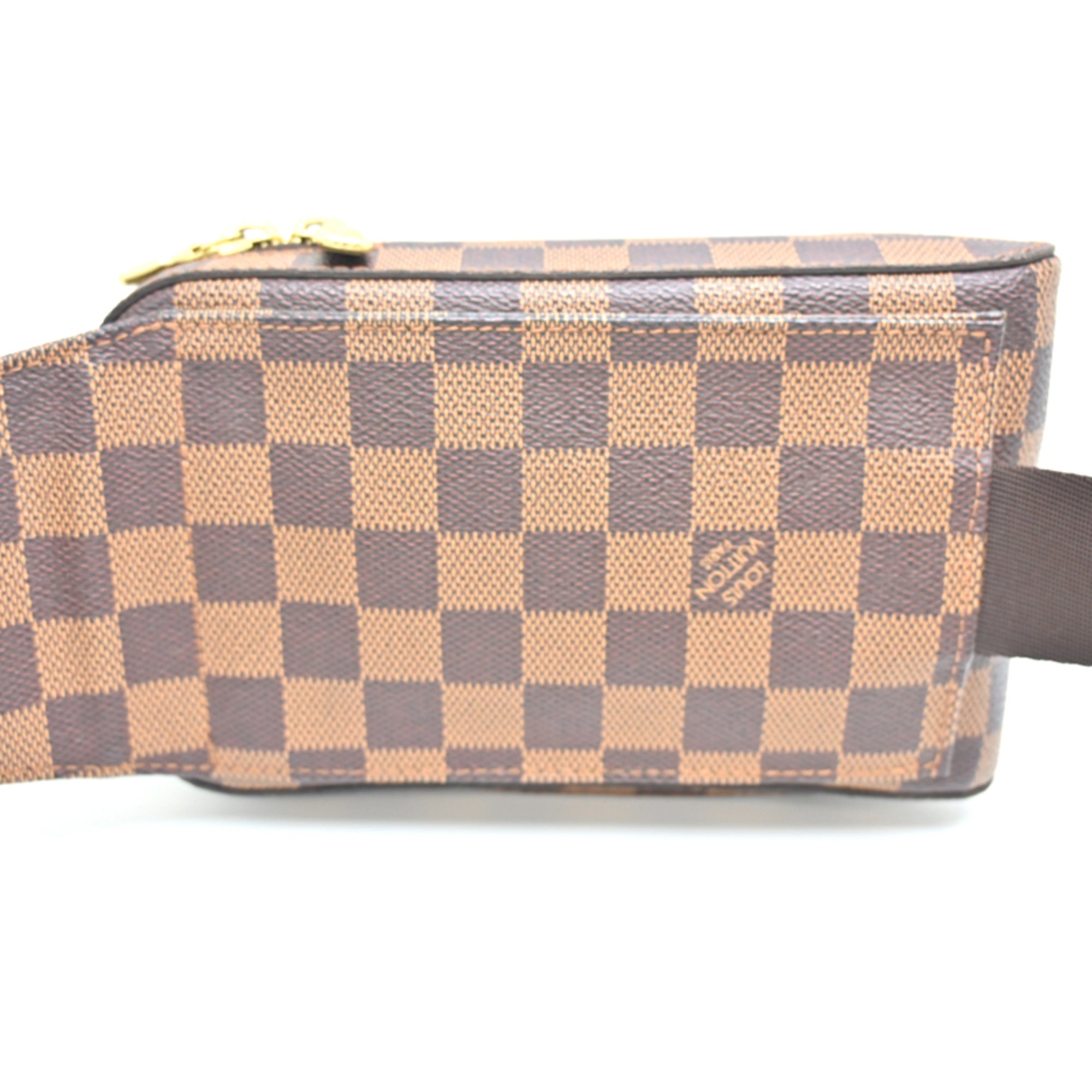 Louis Vuitton Brown Damier Canvas Sling Bag (Pre-Owned)