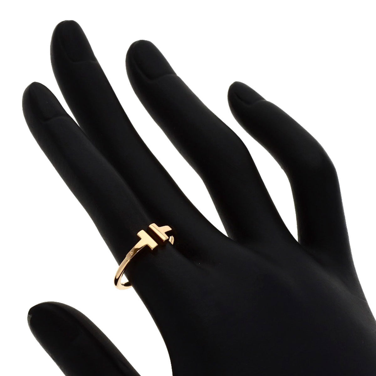 Tiffany Pink Gold (18K) Band Ring (Pre-Owned)