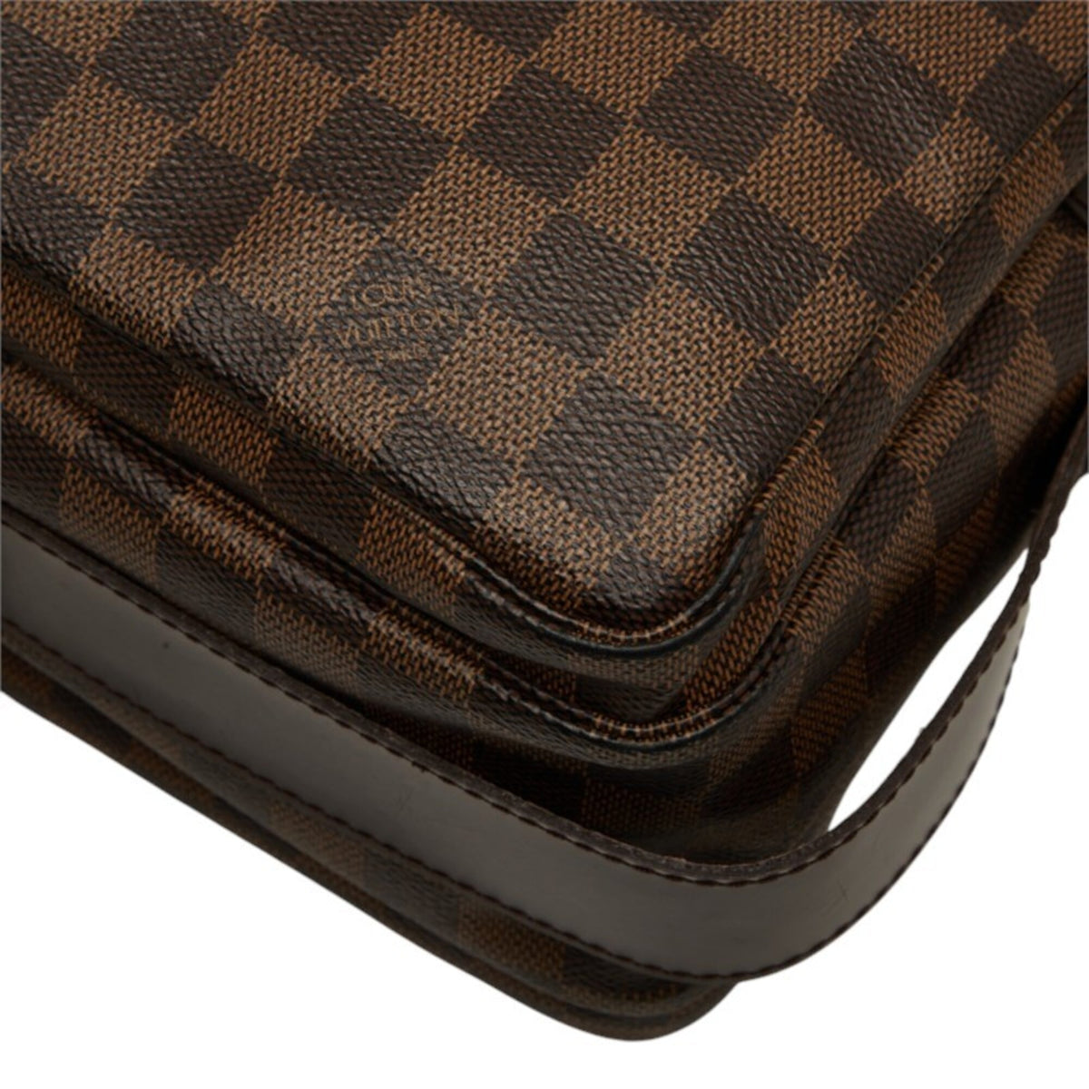 Louis Vuitton Damier Brown Pvc Leather Shoulder Bag (Pre-Owned)