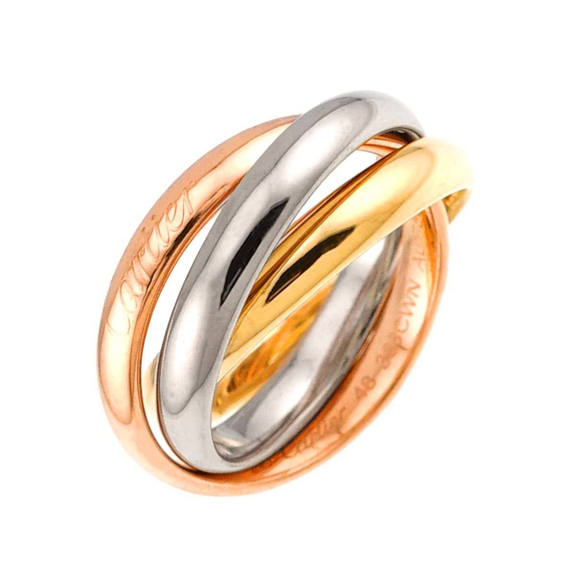 Cartier Yellow Gold (18K) Pink Gold (18K) White Gold (18K) Band Ring (Pre-Owned)