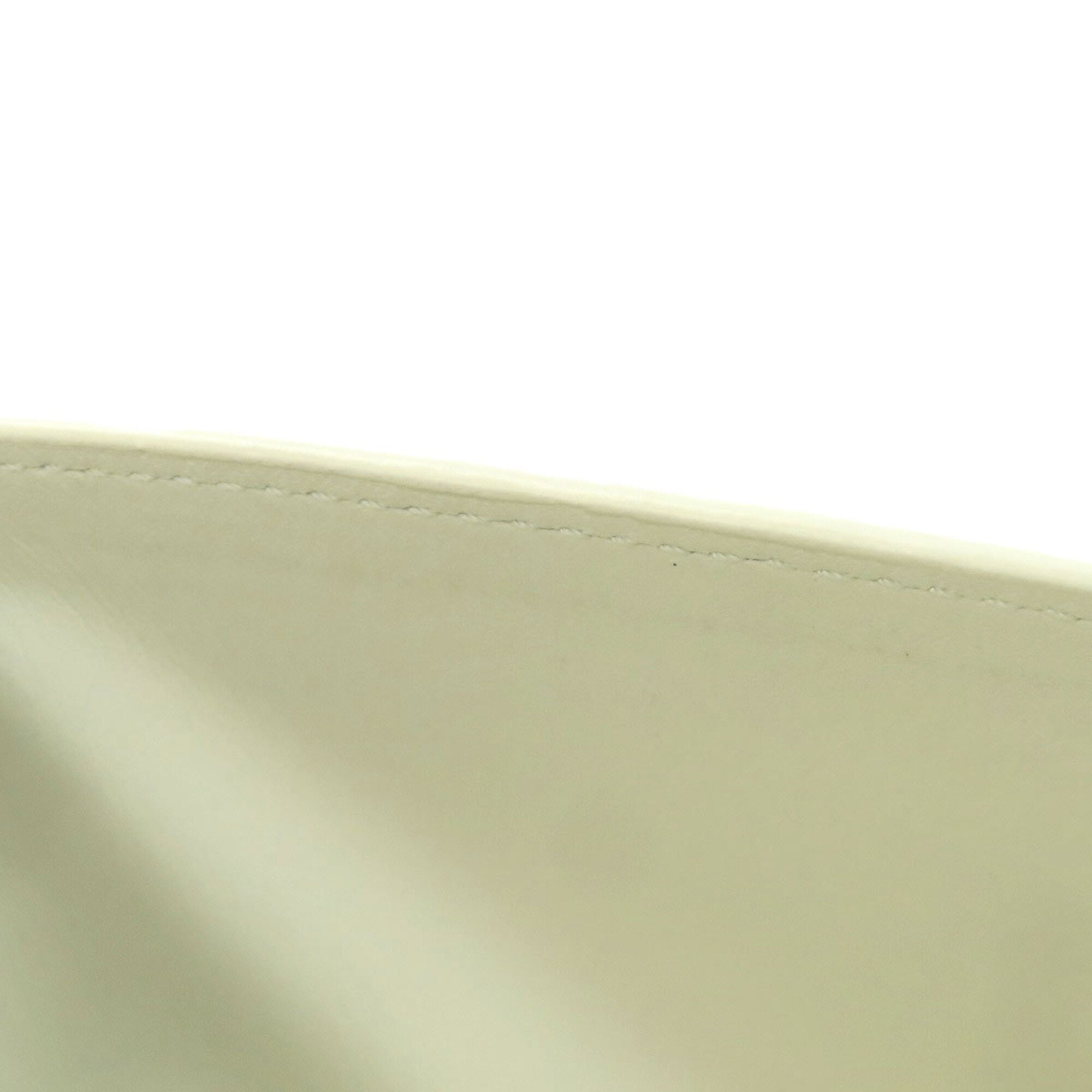 Loewe Light Green Leather Long Wallet (Bi-Fold) (Pre-Owned)