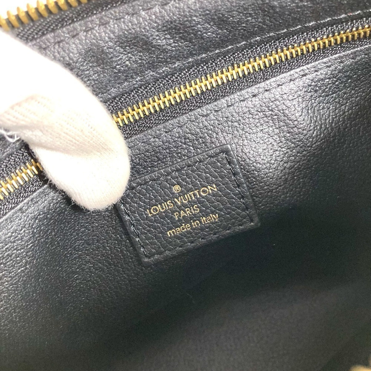 Louis Vuitton Black Brown Monogram Clutch Bag Pouch (Pre-Owned)