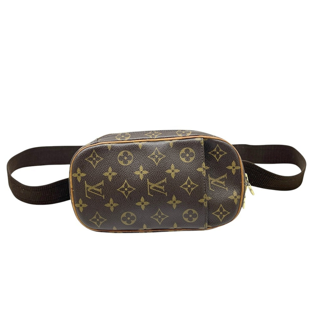 Louis Vuitton Brown Monogram Monogram Shoulder Bag Sling Bag (Pre-Owned)
