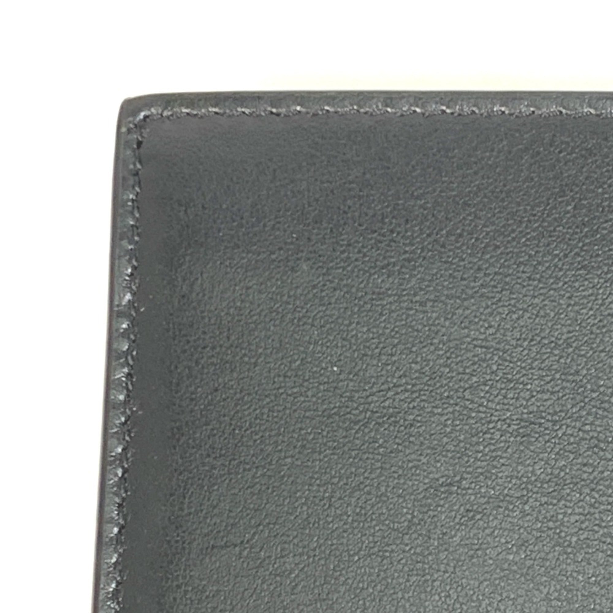 Celine Black Leather Wallet (Bi-Fold) (Pre-Owned)