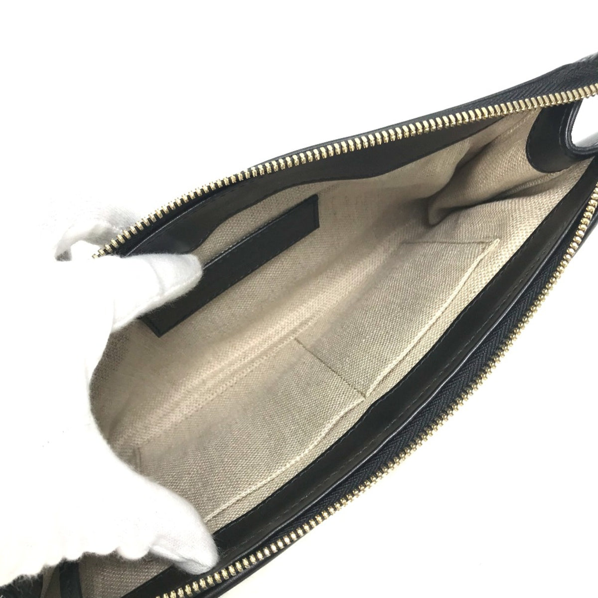 Balenciaga Black Leather Clutch Bag (Pre-Owned)