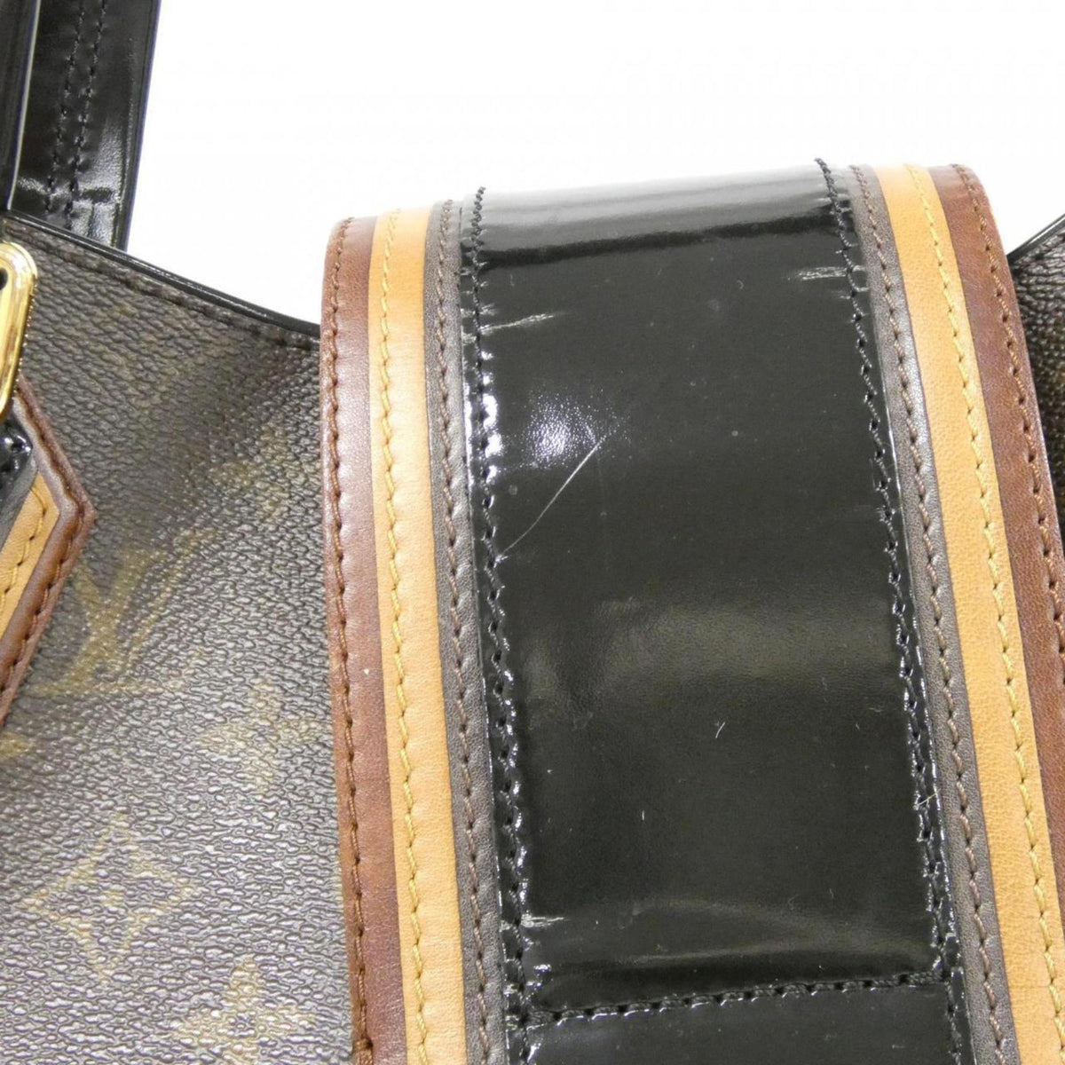 Louis Vuitton Monogram Mirage Black Coated Canvas Handbag (Pre-Owned)