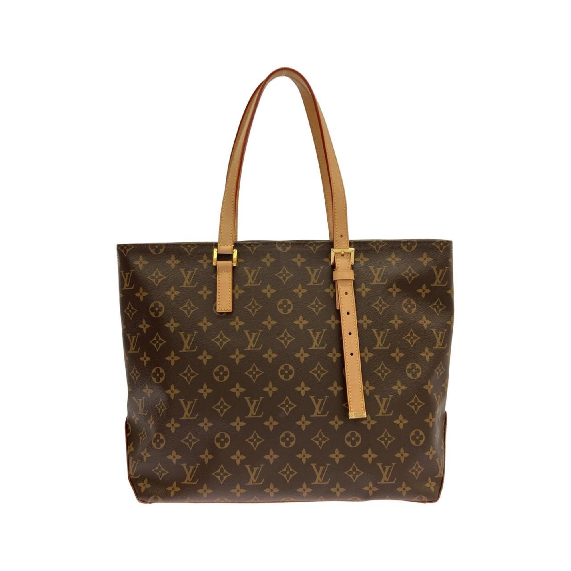 Louis Vuitton Marron Coated Canvas Shoulder Bag (Pre-Owned)