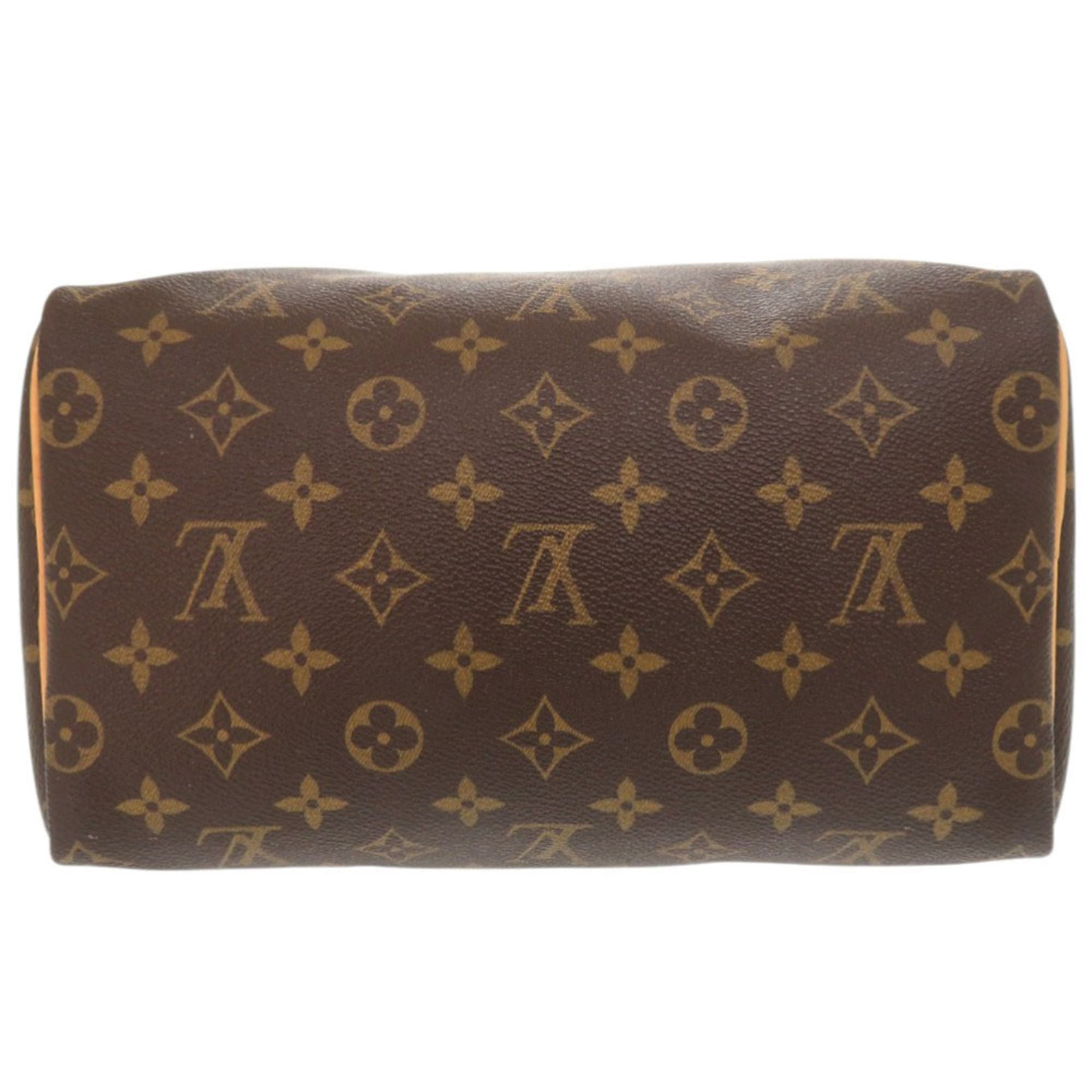 Louis Vuitton Brown Monogram Canvas Handbag (Pre-Owned)