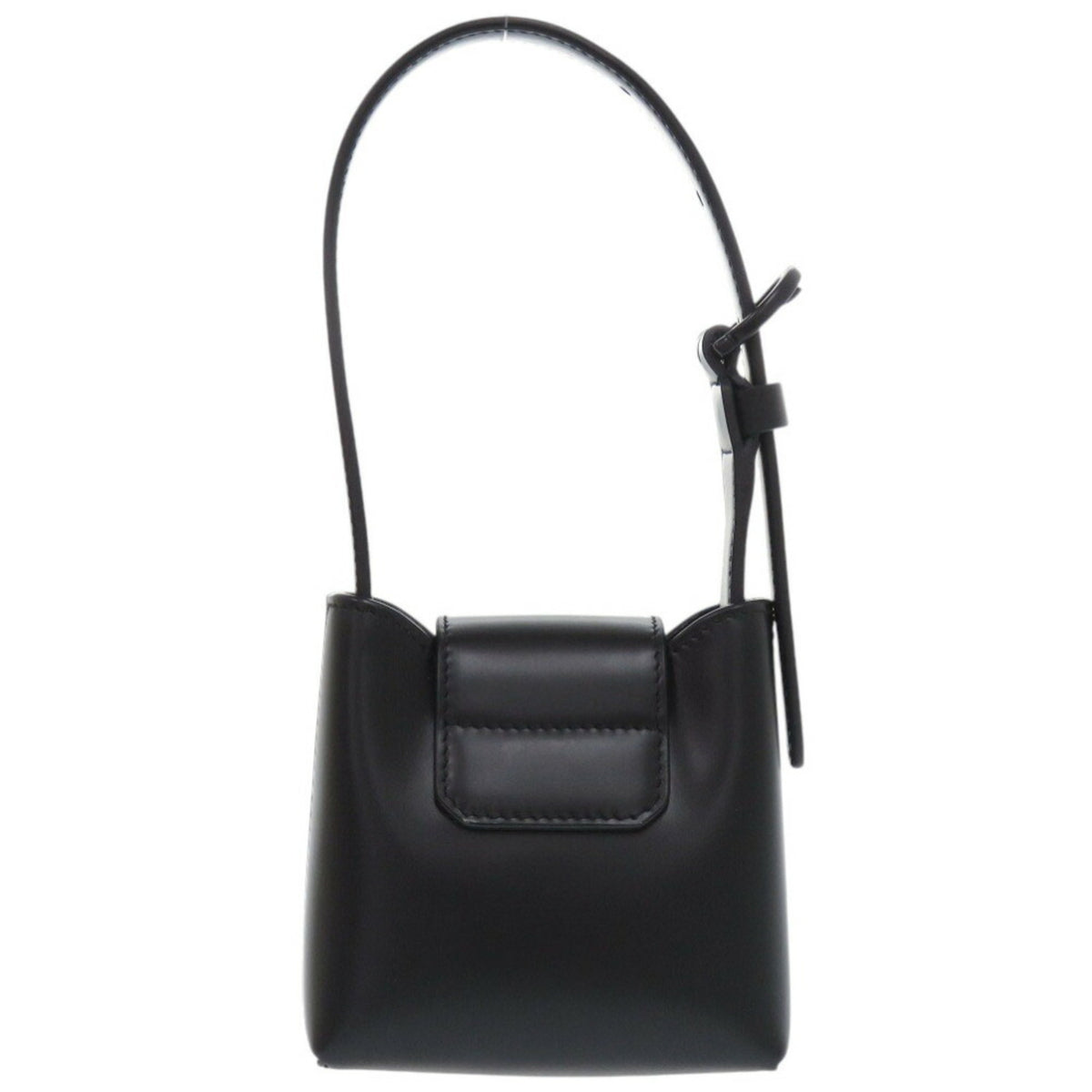 Salvatore Ferragamo Black Leather Handbag (Pre-Owned)