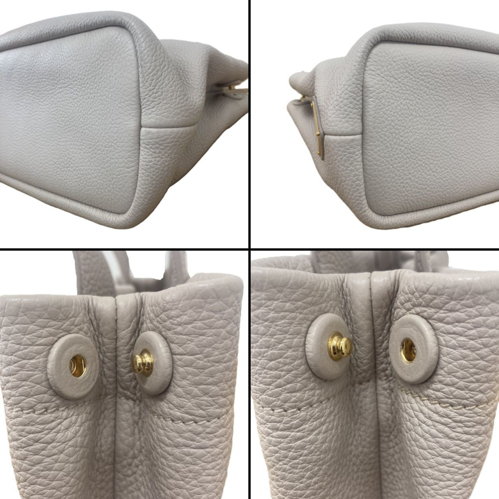 Prada Pink Beige Handbag Tote Bag (Pre-Owned)