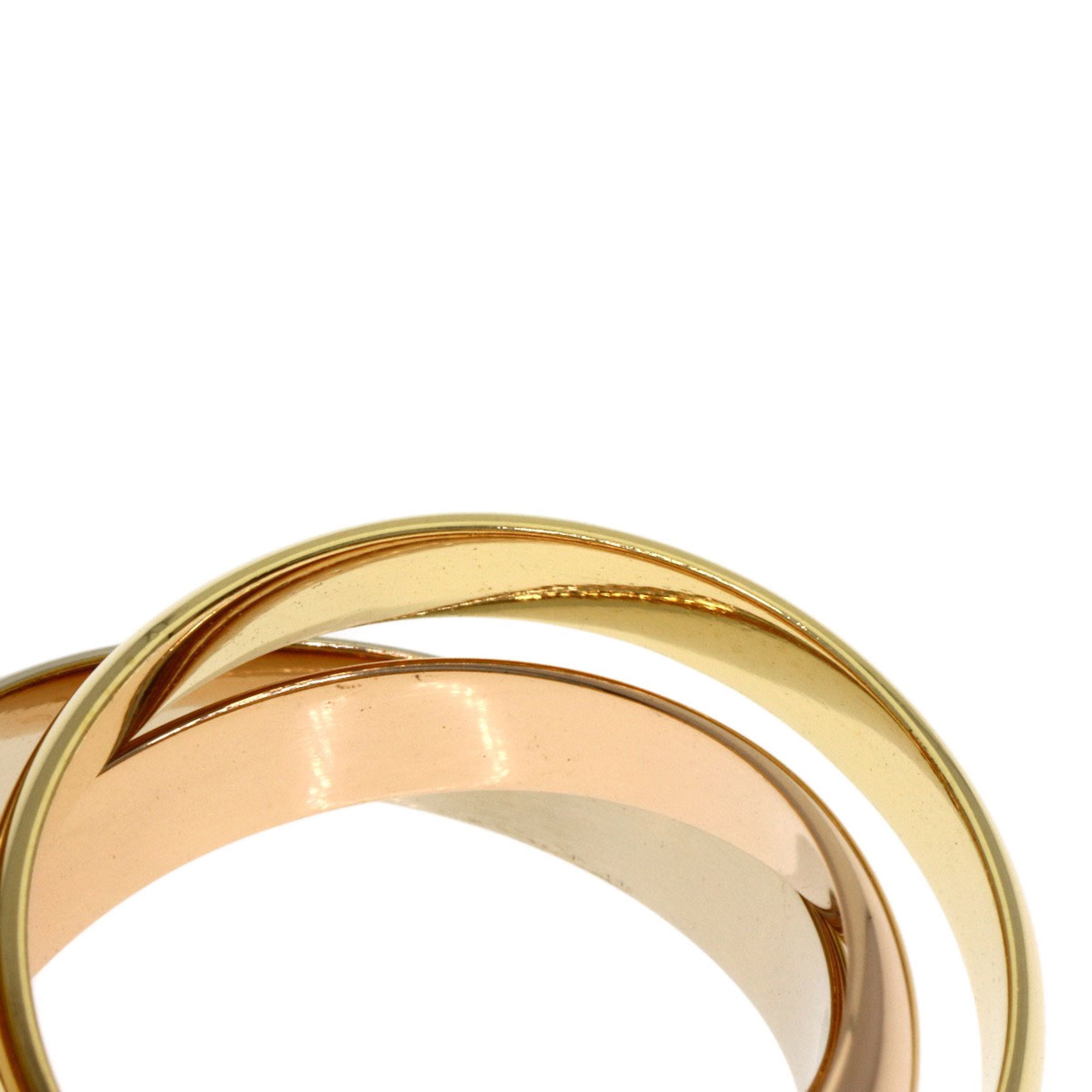 Cartier Trinity Yellow Gold (18K) Pink Gold (18K) White Gold (18K) Band Ring (Pre-Owned)