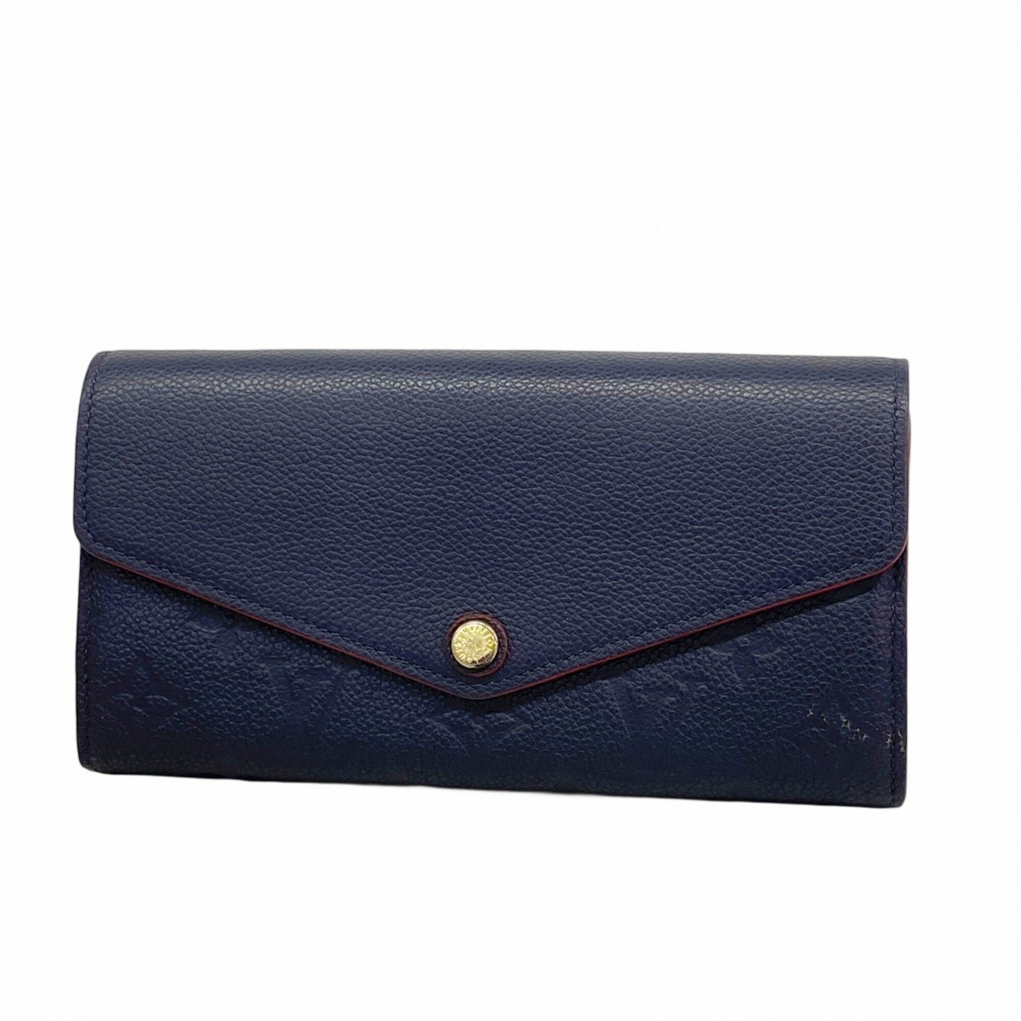 Louis Vuitton Marine Rouge Long Wallet (Bi-Fold) (Pre-Owned)