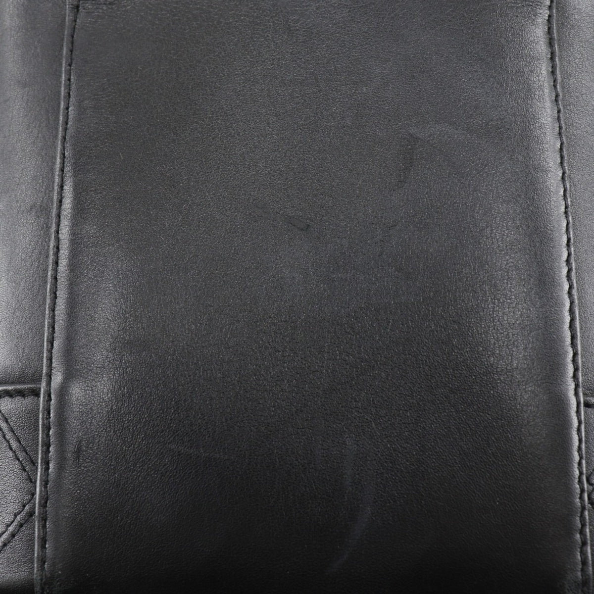Chanel Black Leather Handbag Pouch (Pre-Owned)