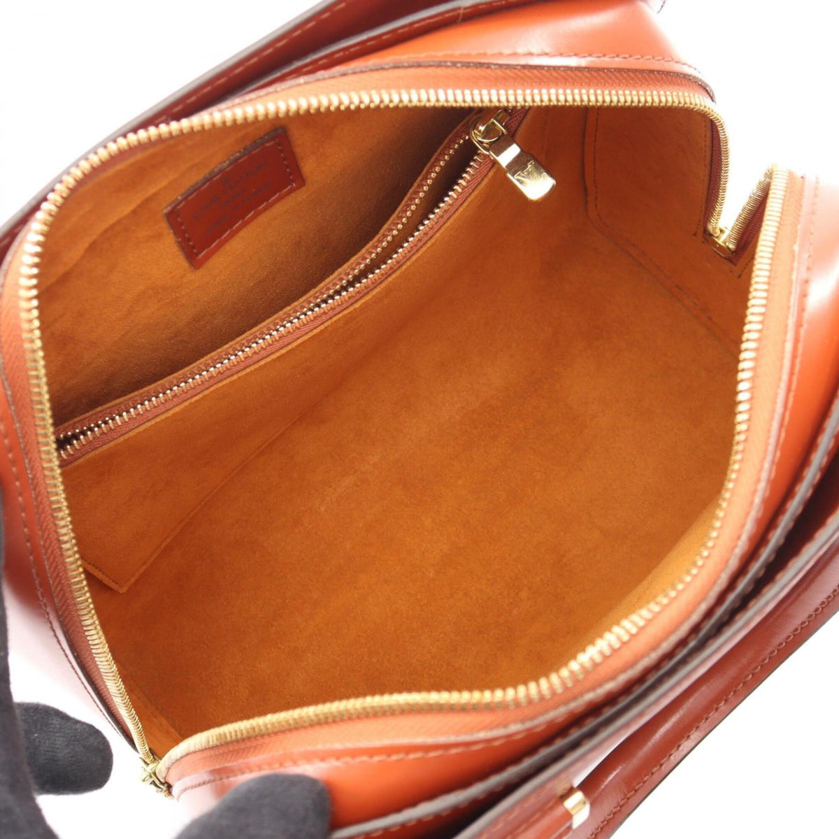 Louis Vuitton Brown Kenyan Brown Epi Leather Handbag (Pre-Owned)