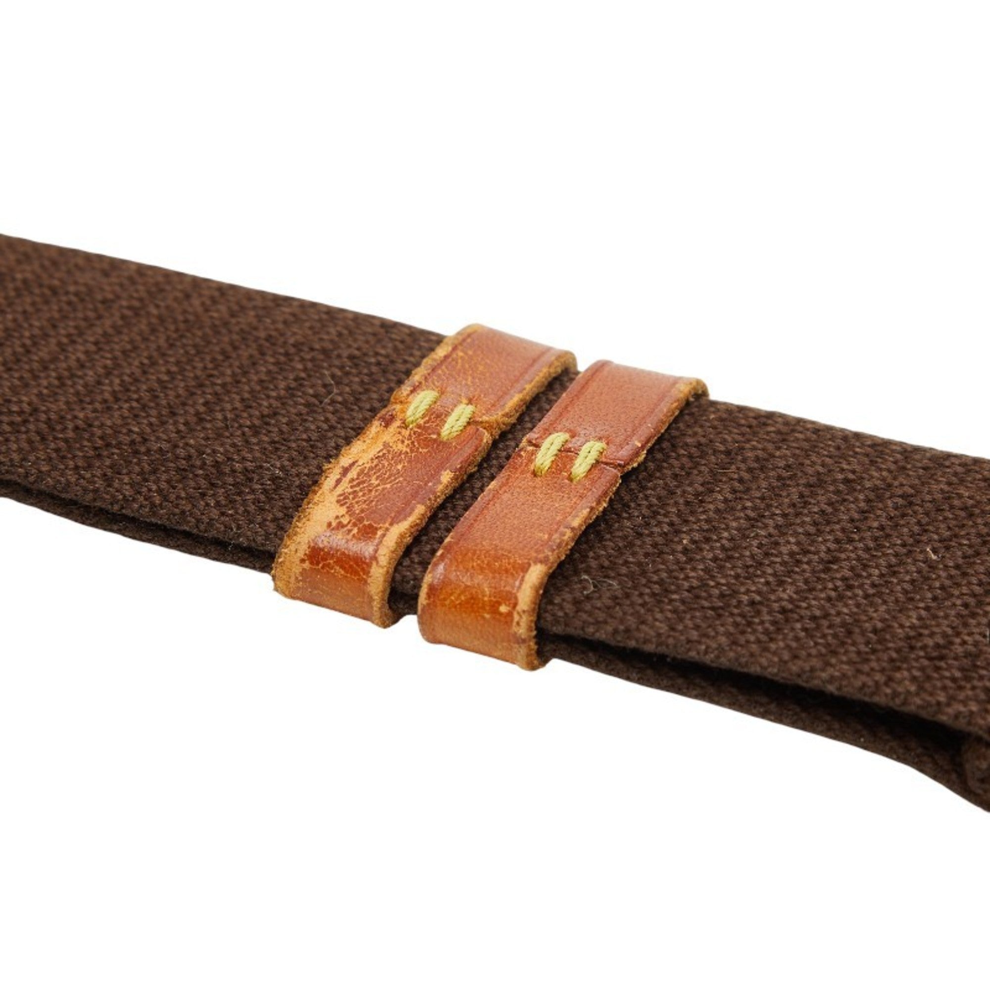 Louis Vuitton Brown Pvc Leather Sling Bag (Pre-Owned)