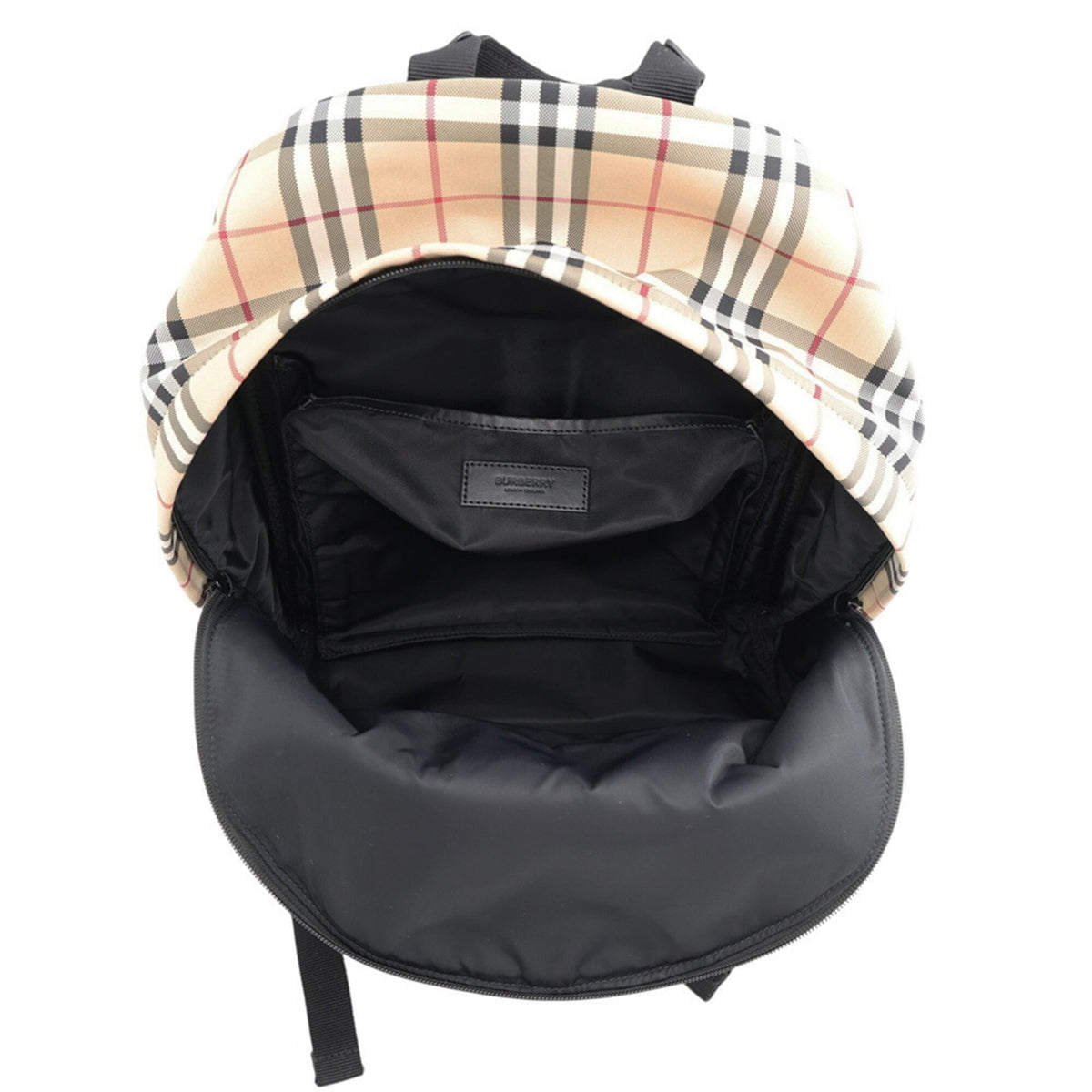 Burberry Beige Canvas Backpack (Pre-Owned)