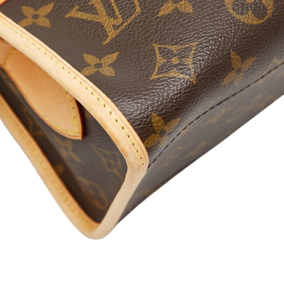 Louis Vuitton Brown Pvc Leather Shoulder Bag (Pre-Owned)