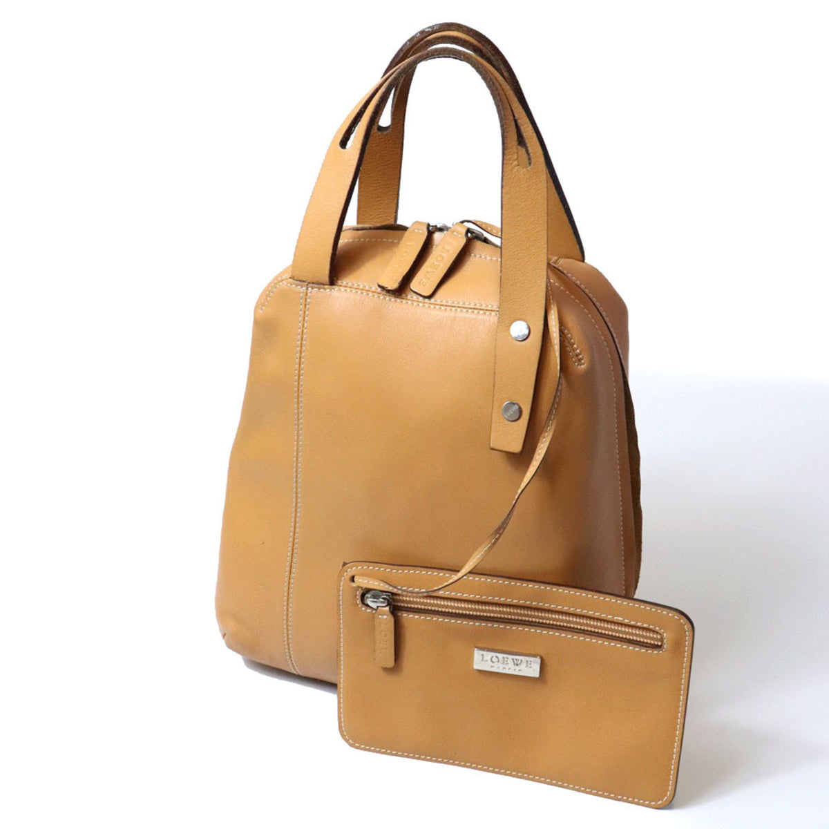 Loewe Brown Leather Handbag (Pre-Owned)