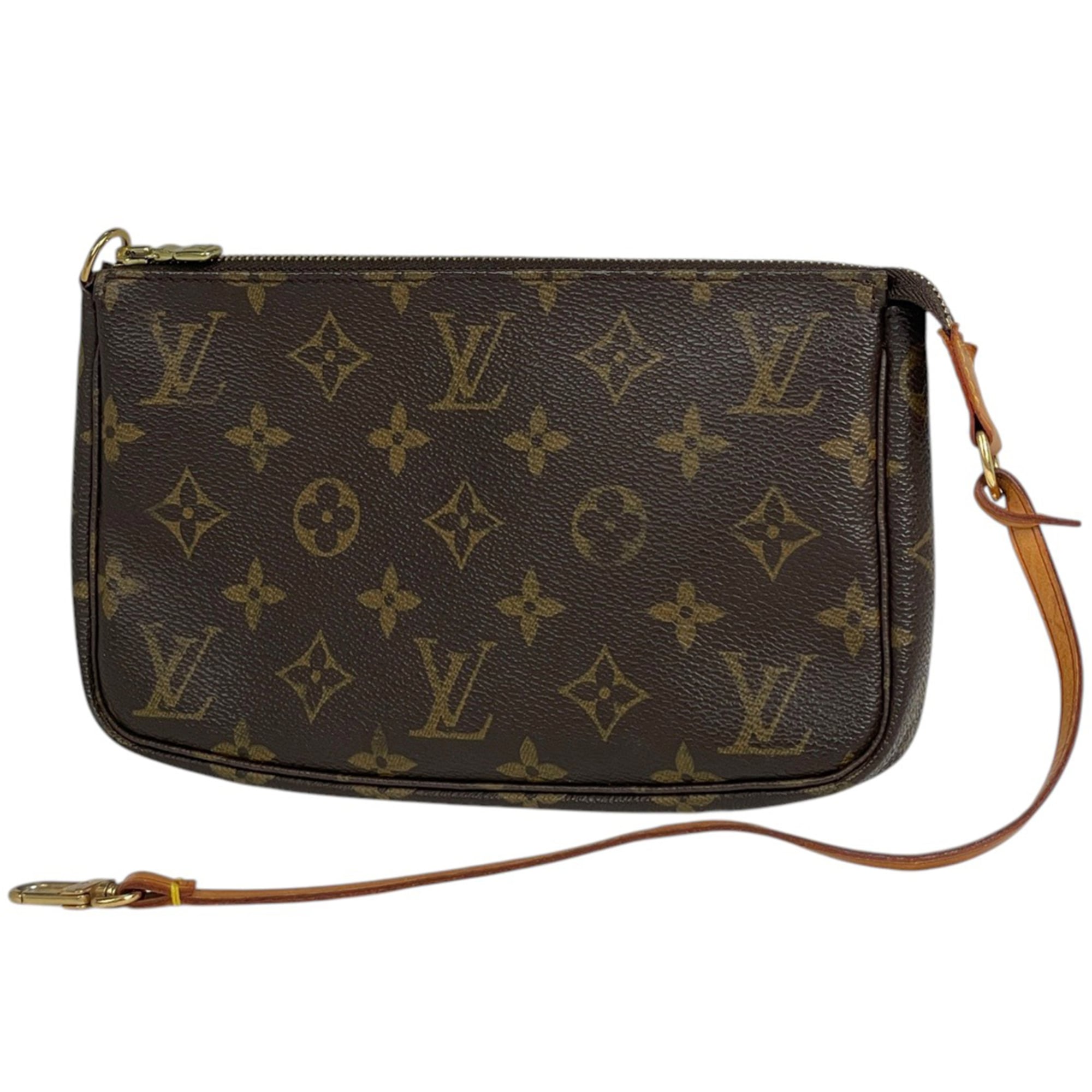 Louis Vuitton Monogram Brown Monogram Pochette Pouch (Pre-Owned)