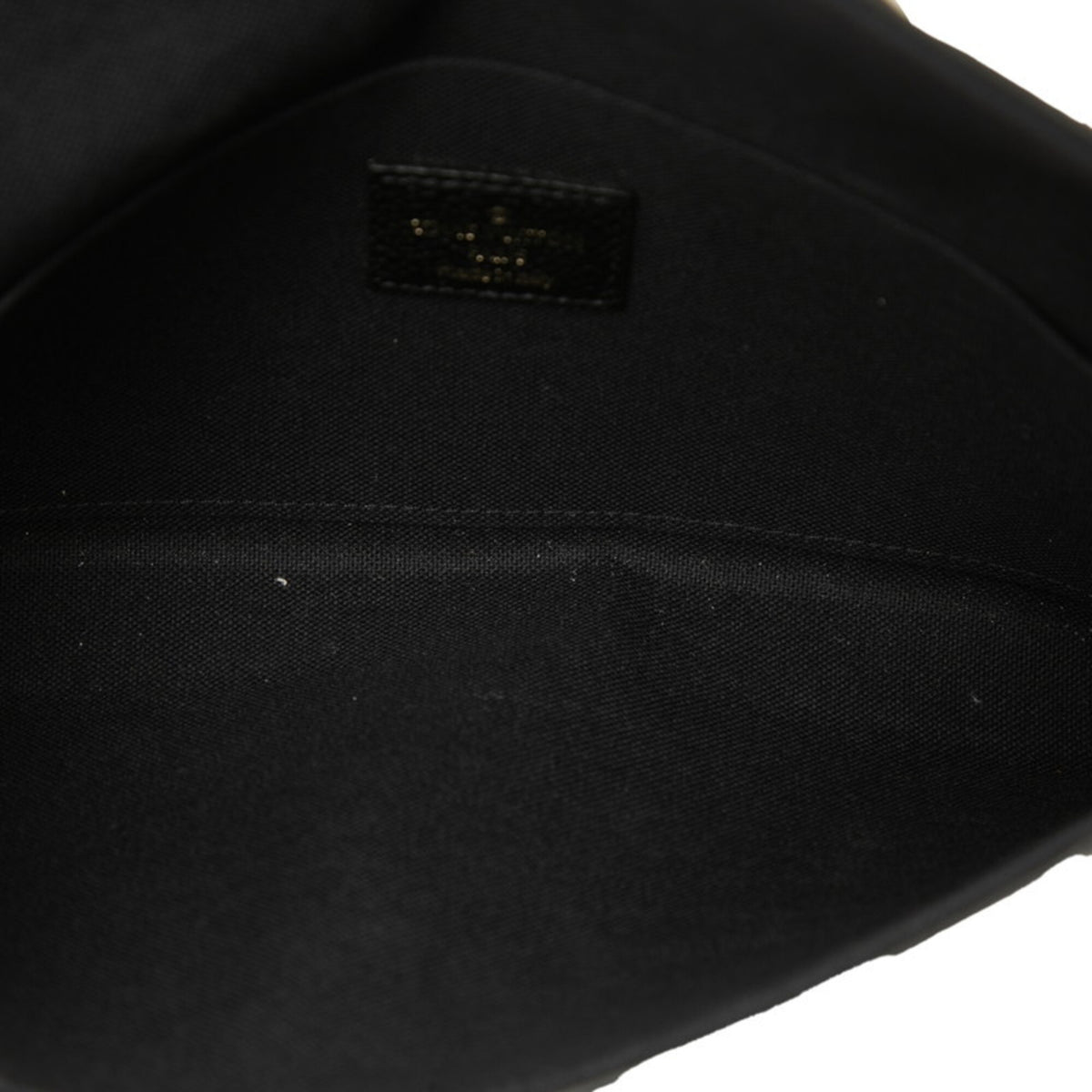 Louis Vuitton Black Noir Monogram Empreinte Pochette Shoulder Bag (Pre-Owned)