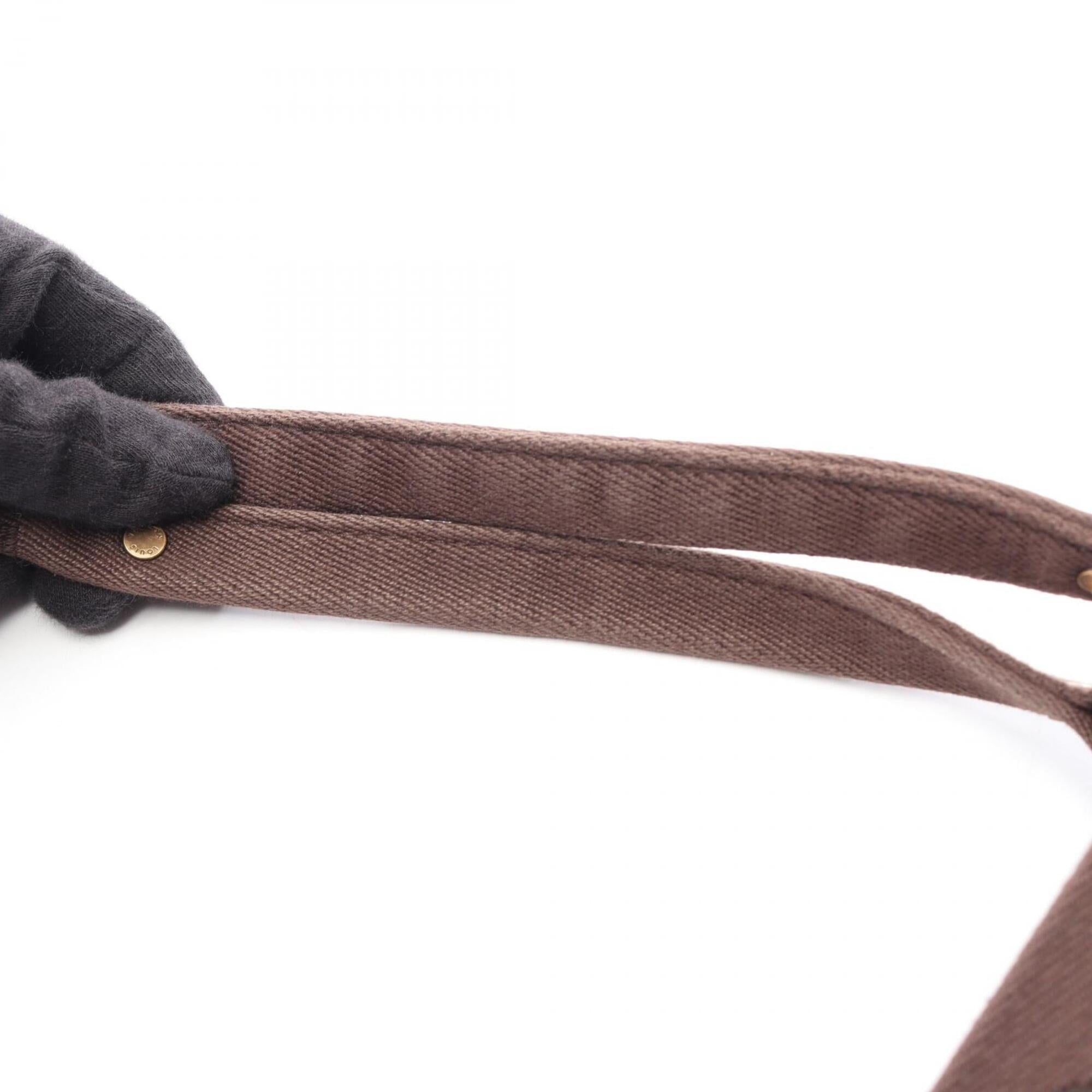 Louis Vuitton Monogram Brown Monogram Leather Tote Bag (Pre-Owned)