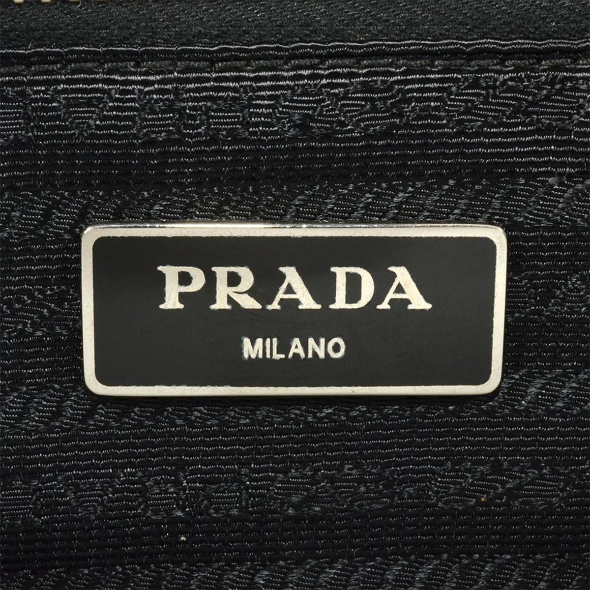 Prada Black Nylon Shoulder Bag (Pre-Owned)