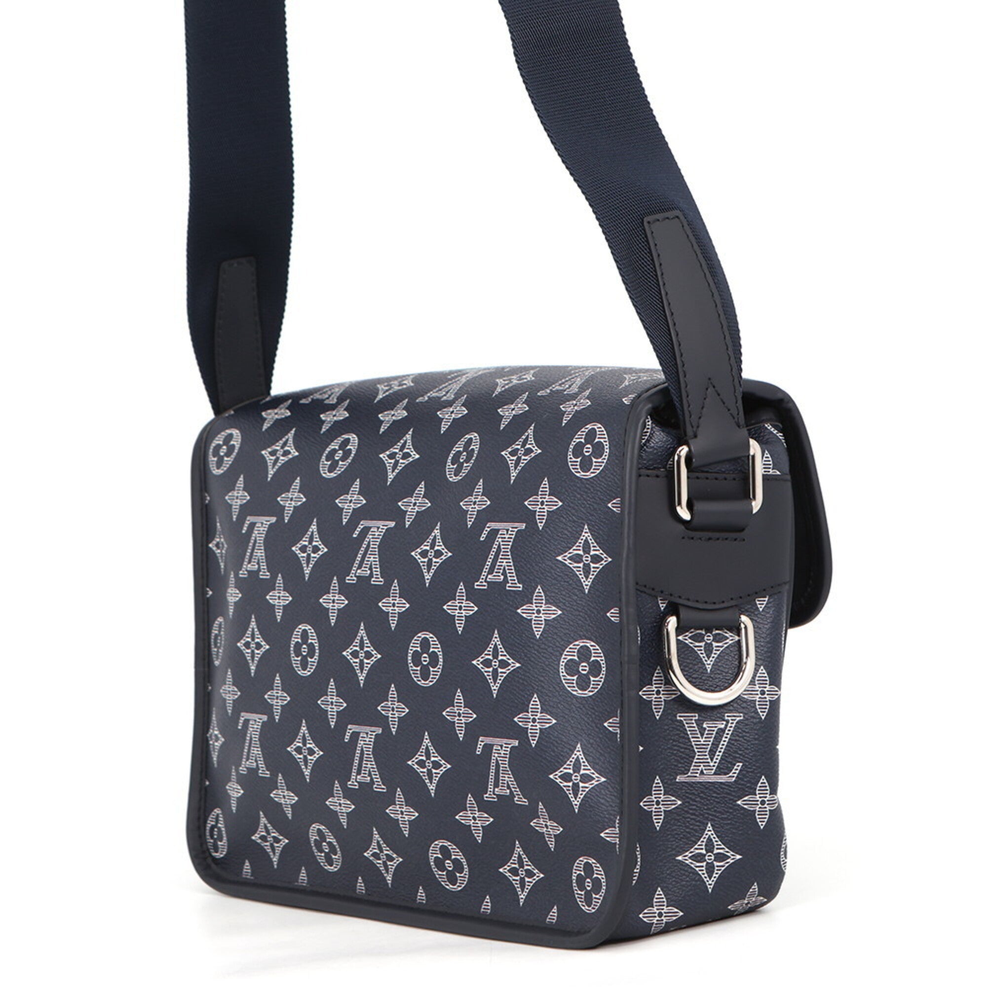 Louis Vuitton Monogram Navy Monogram Handbag Shoulder Bag (Pre-Owned)