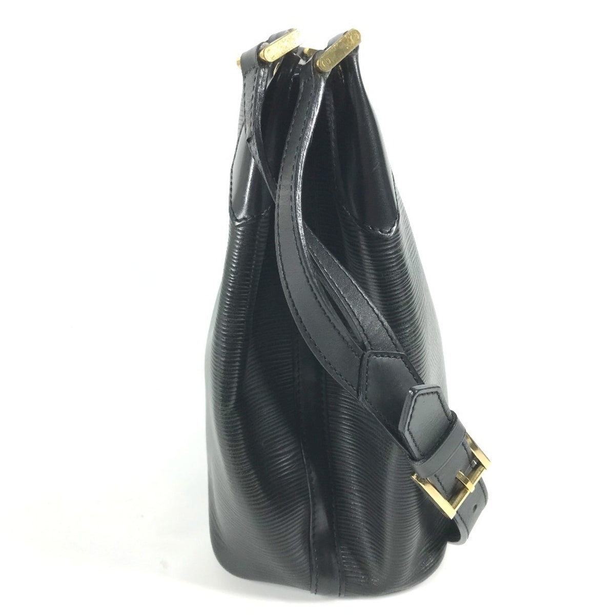 Louis Vuitton Black Epi Leather Shoulder Bag Tote Bag (Pre-Owned)